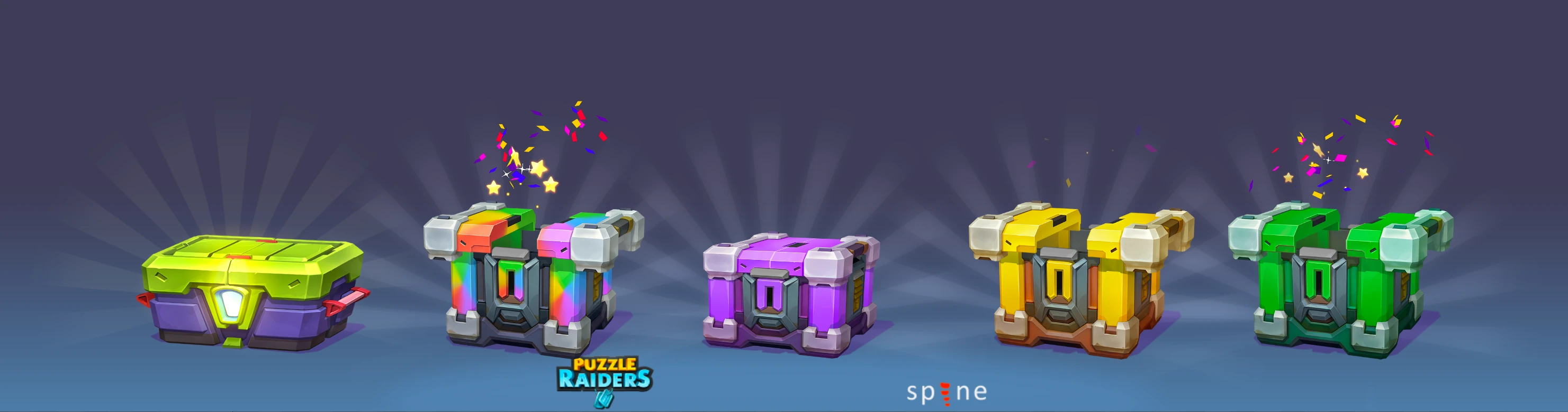 PuzzleRaiders — Изображение №9 — Анимация на Dprofile