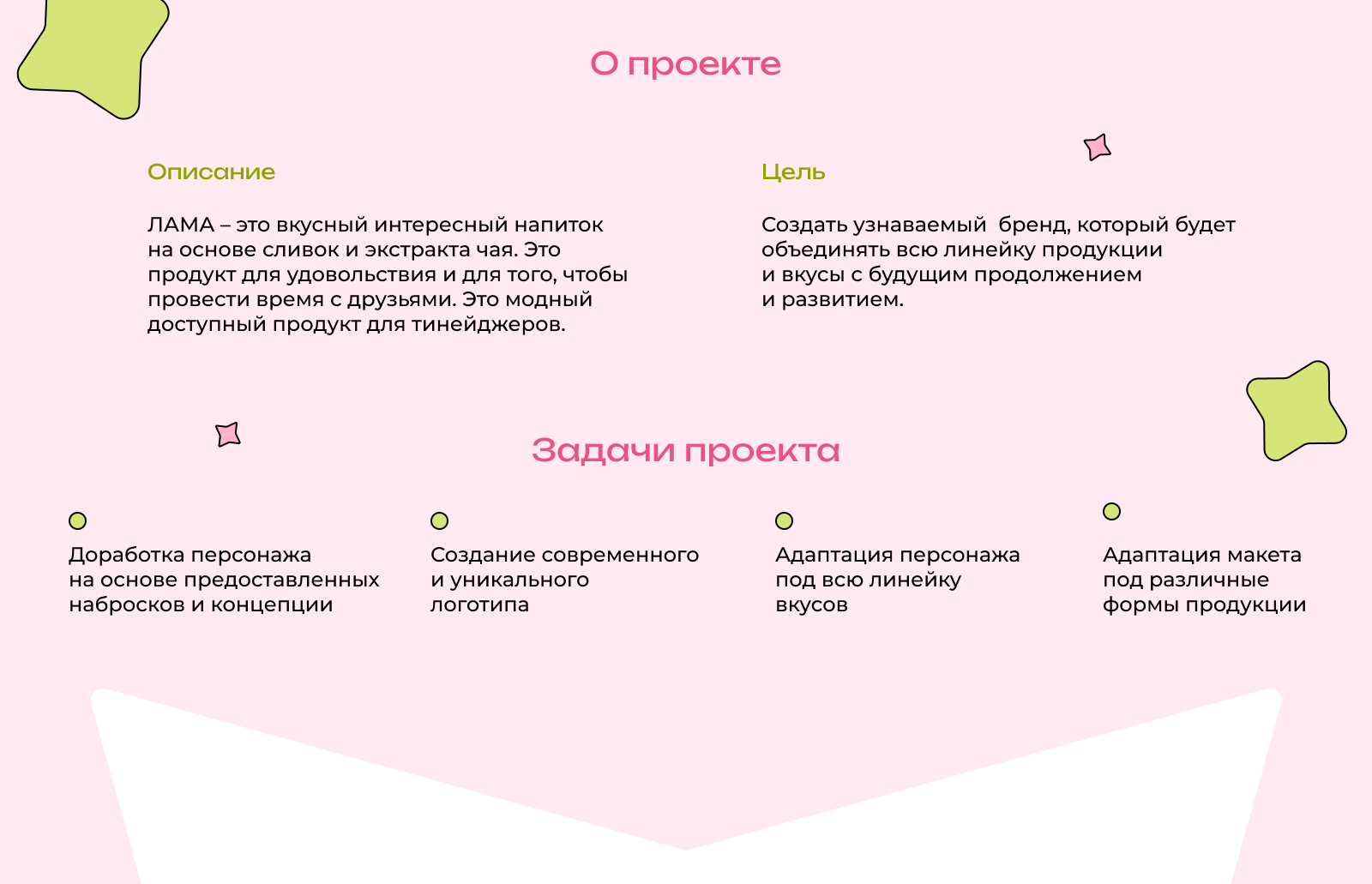 ЛАМА | Айдентика для серии напитков — Изображение №2 — Брендинг, Иллюстрация на Dprofile