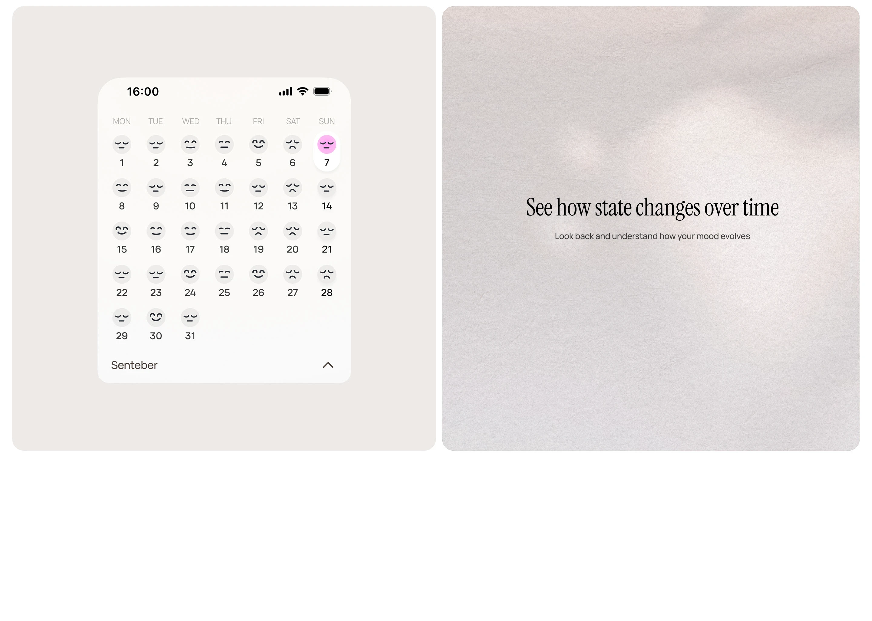 EREST — простой трекер состояния — Изображение №7 — Интерфейсы на Dprofile