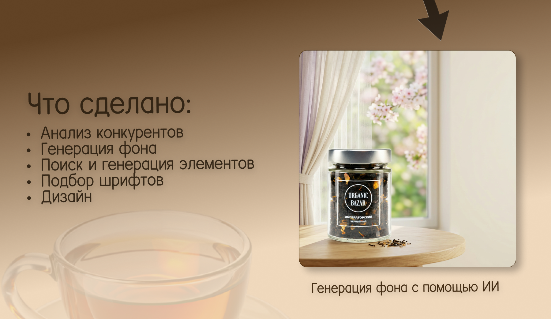Инфографика для карточки товара "Чай" — Изображение №3 — Графика на Dprofile