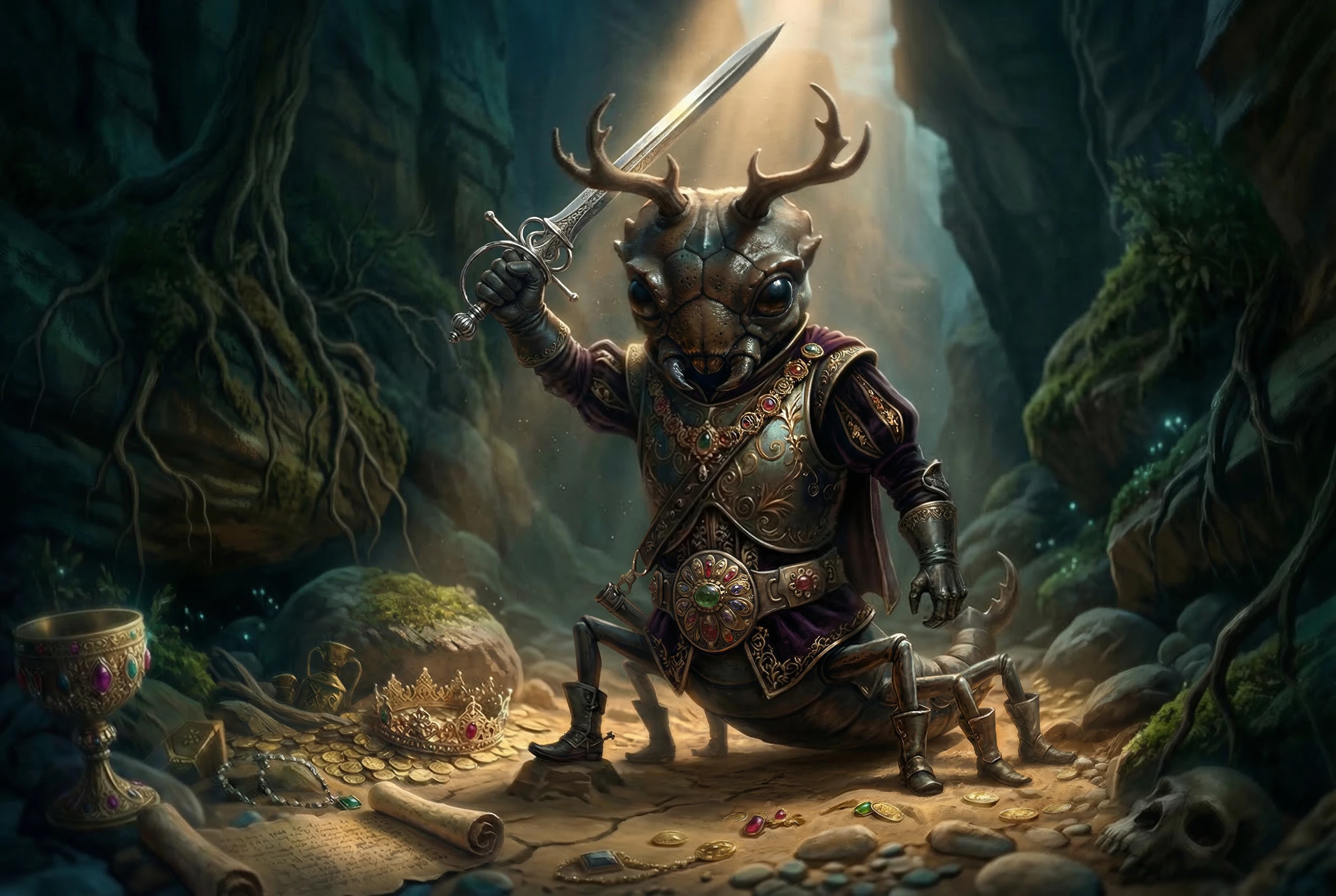 Король многоножка — Изображение №3 — Иллюстрация на Dprofile