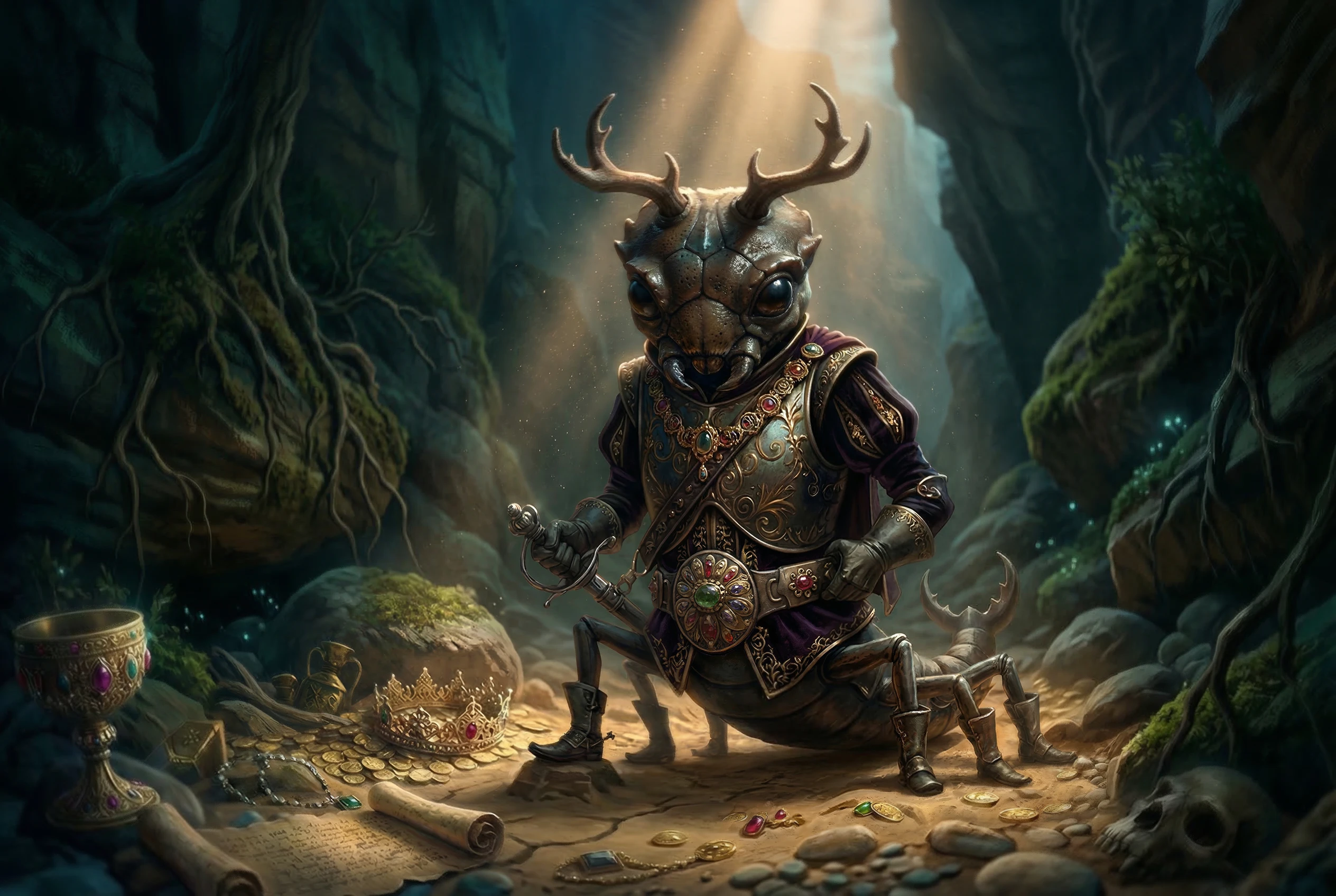 Король многоножка — Изображение №2 — Иллюстрация на Dprofile