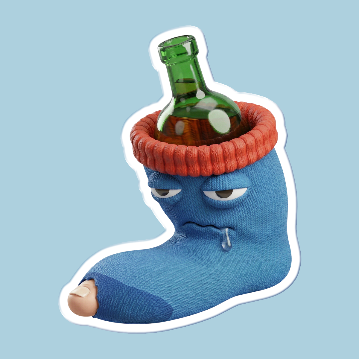 Стикеры "Носочные друзья" — Изображение №29 — Иллюстрация на Dprofile