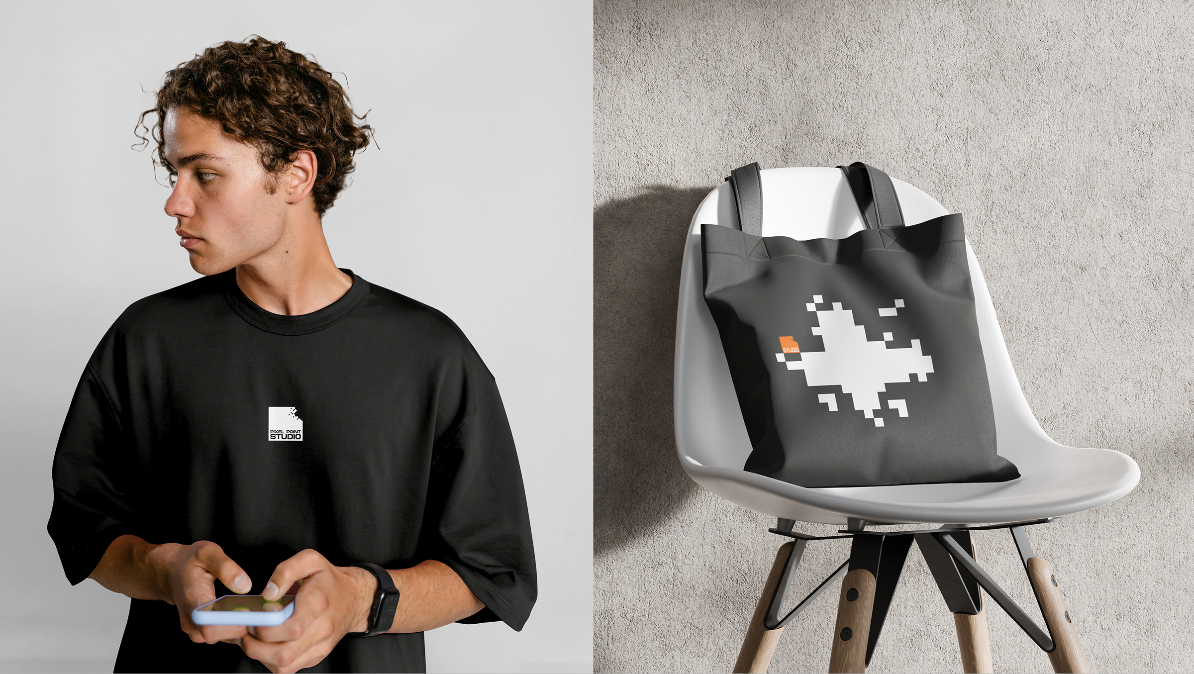 Pixel Point Studio. Айдентика для школы дизайна — Изображение №7 — Брендинг, Графика на Dprofile