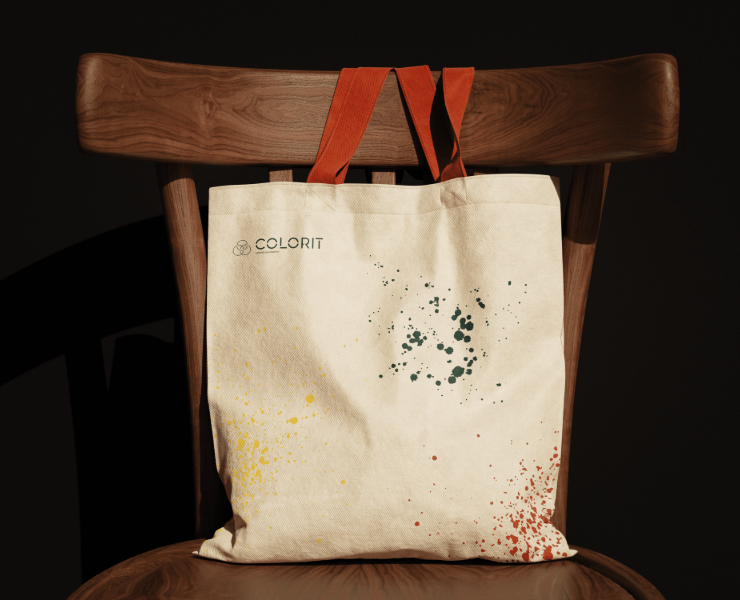 COLORIT. Айдентика для школы рисования на Dprofile