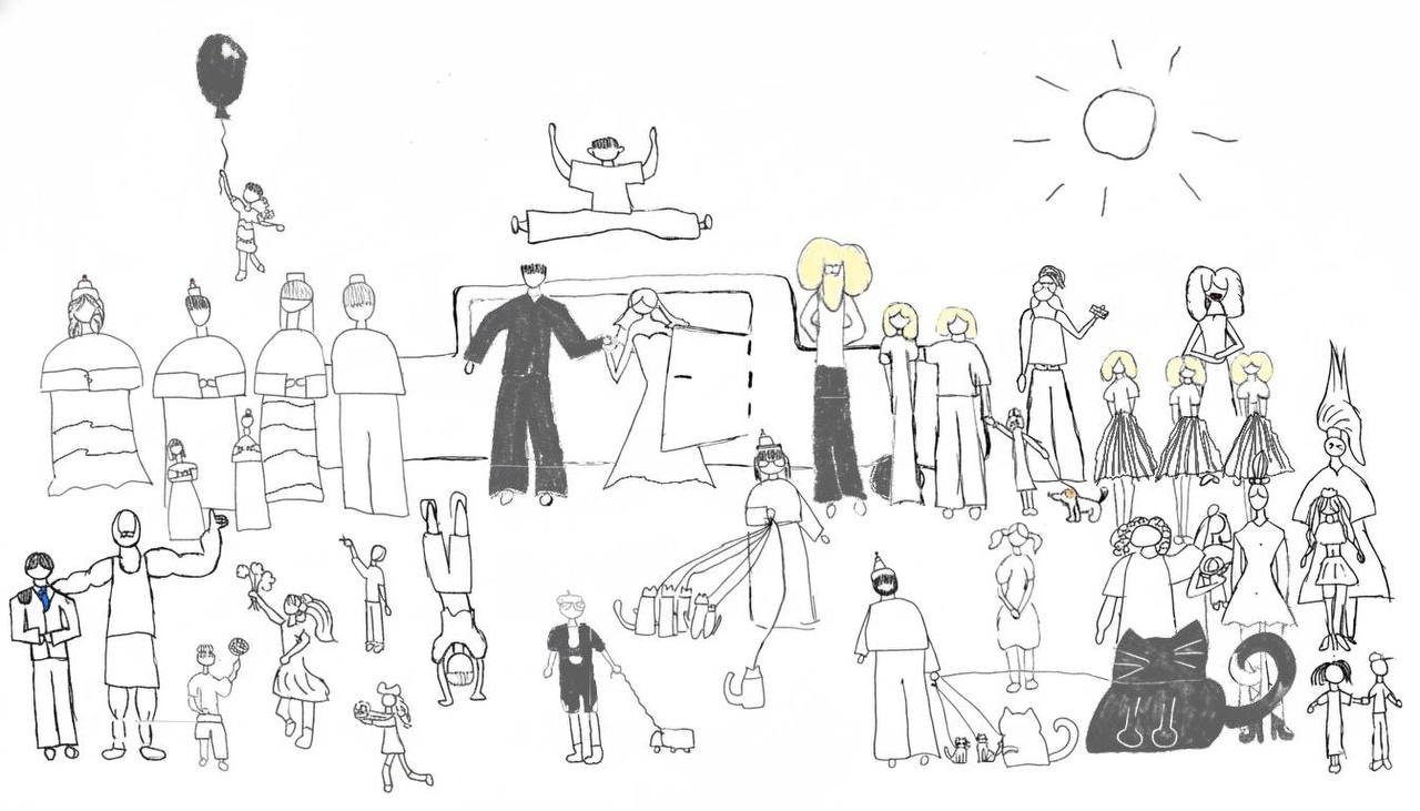 свадьба — Изображение №2 — Иллюстрация на Dprofile