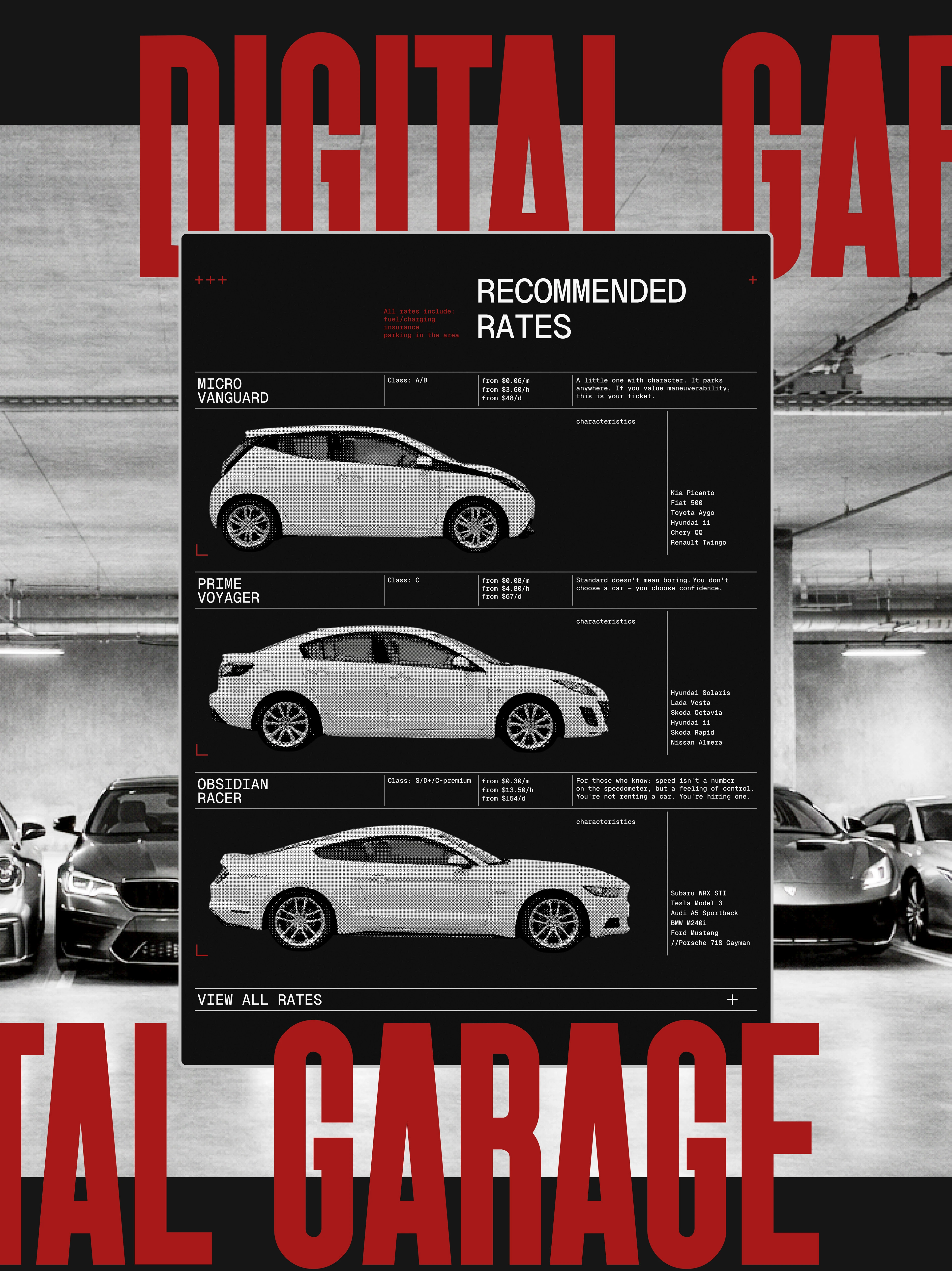 DIGITAL GARAGE / WEBSITE — Изображение №6 — Интерфейсы на Dprofile