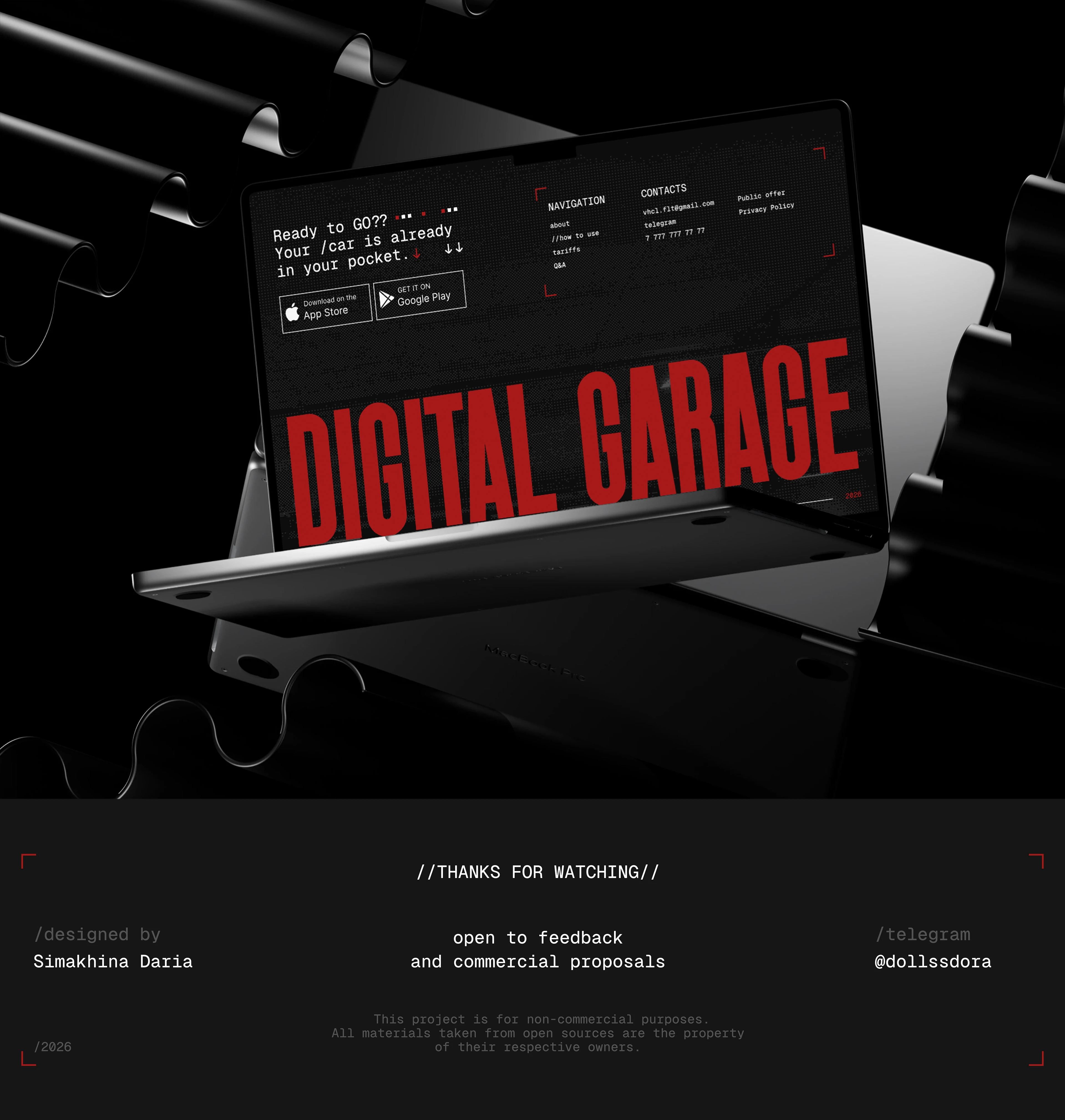 DIGITAL GARAGE / WEBSITE — Изображение №14 — Интерфейсы на Dprofile