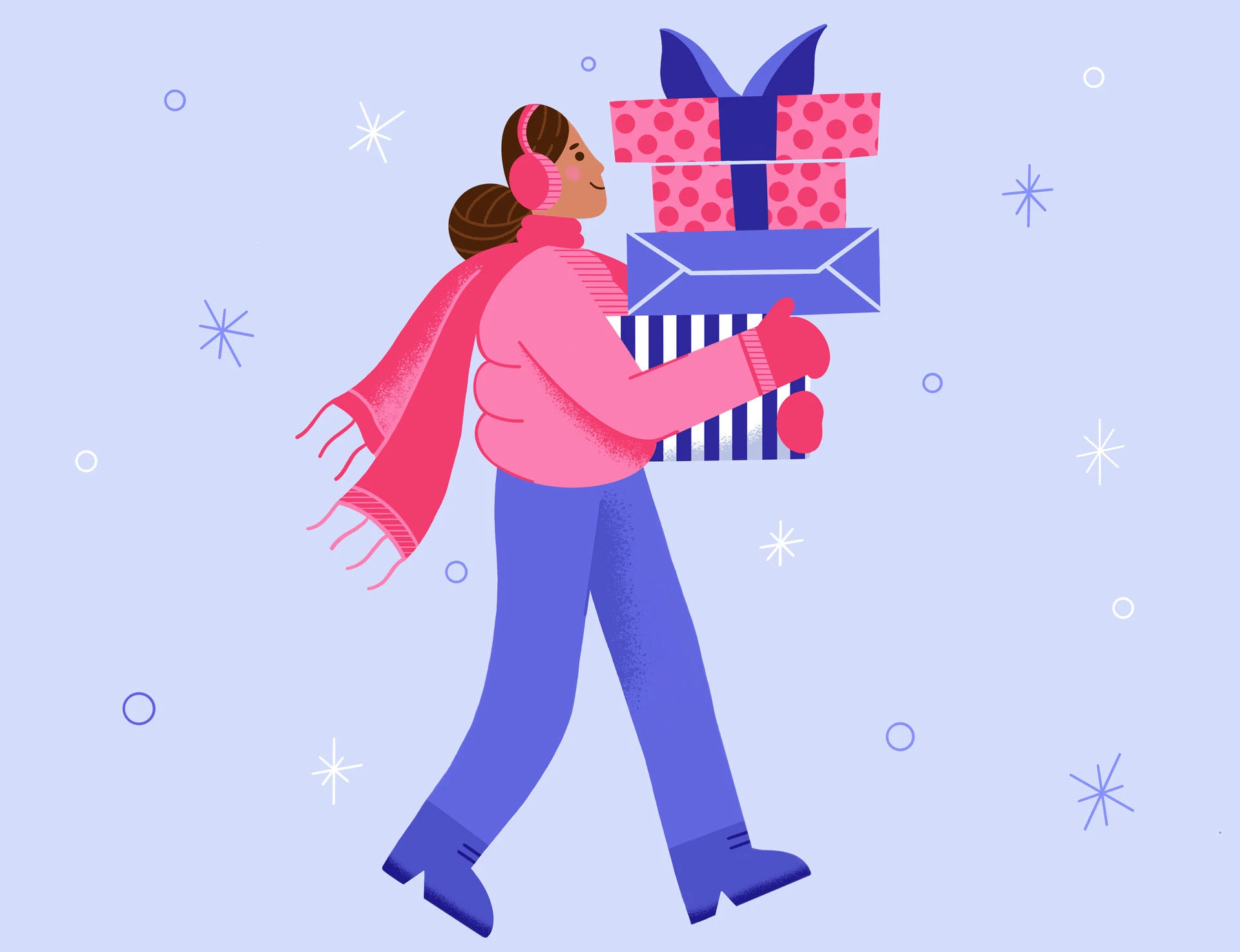 Winter illustrations — Изображение №1 — Иллюстрация на Dprofile