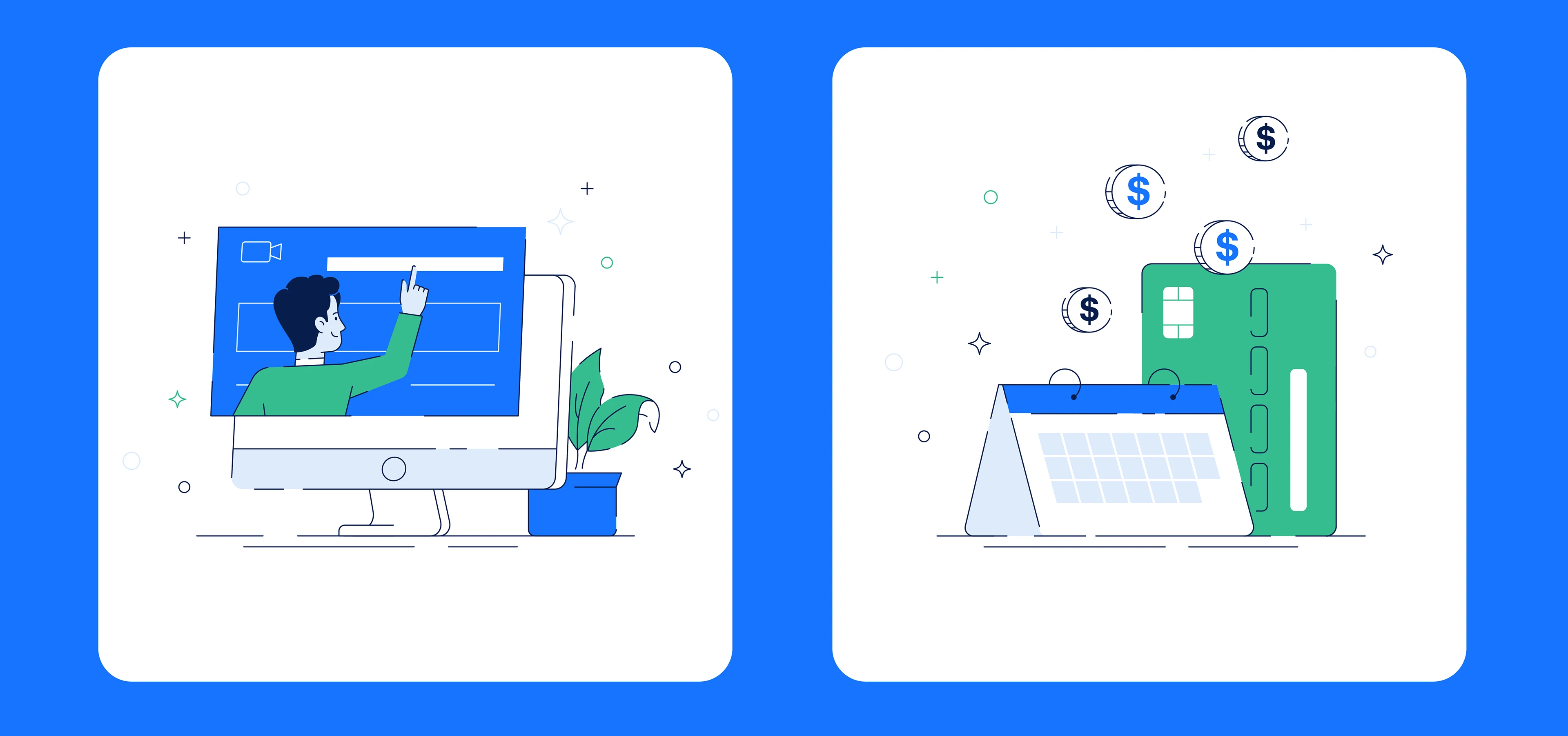 Иллюстрации и иконок для SaaS-продукта — Изображение №2 — Брендинг, Иллюстрация на Dprofile