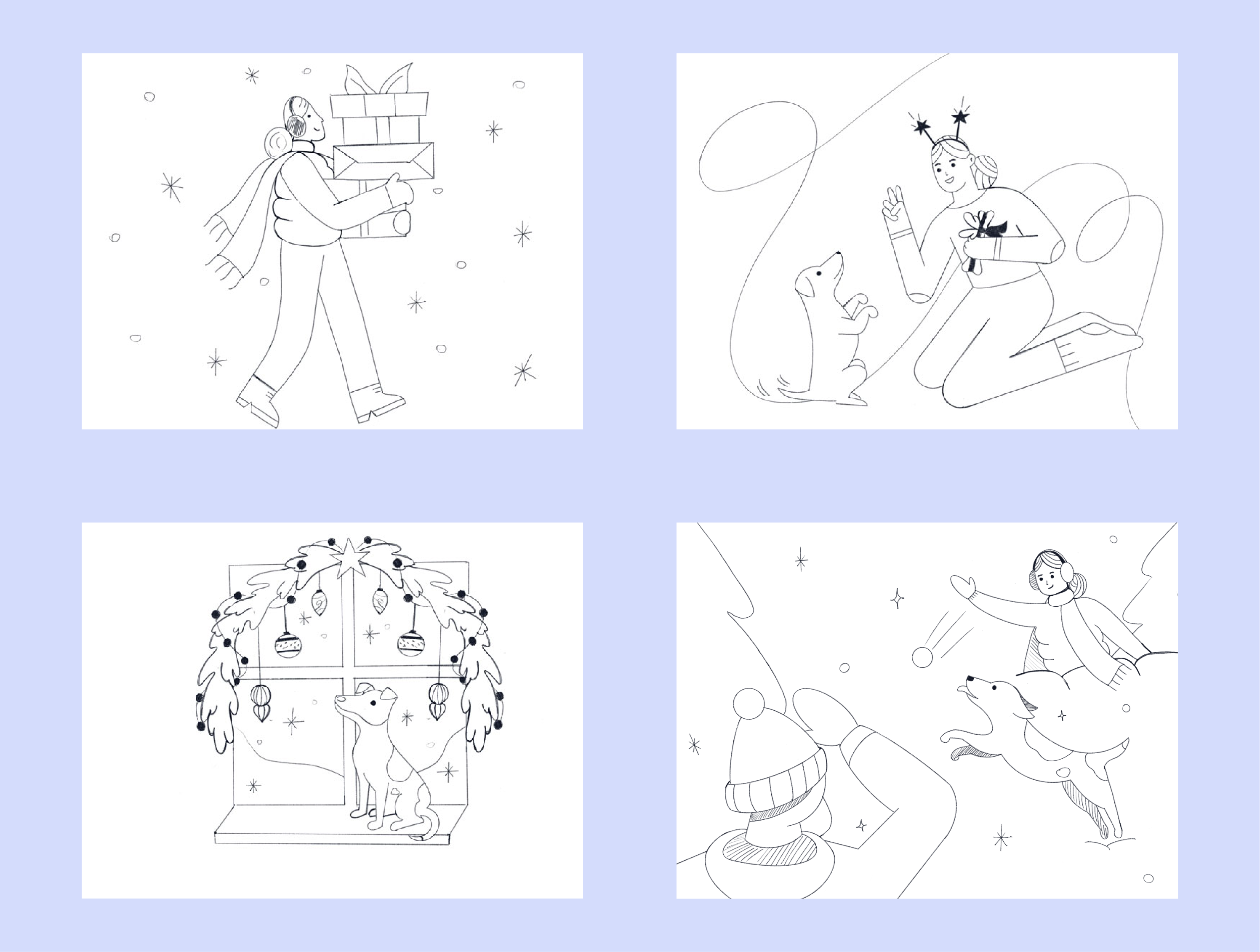 Winter illustrations — Изображение №5 — Иллюстрация на Dprofile