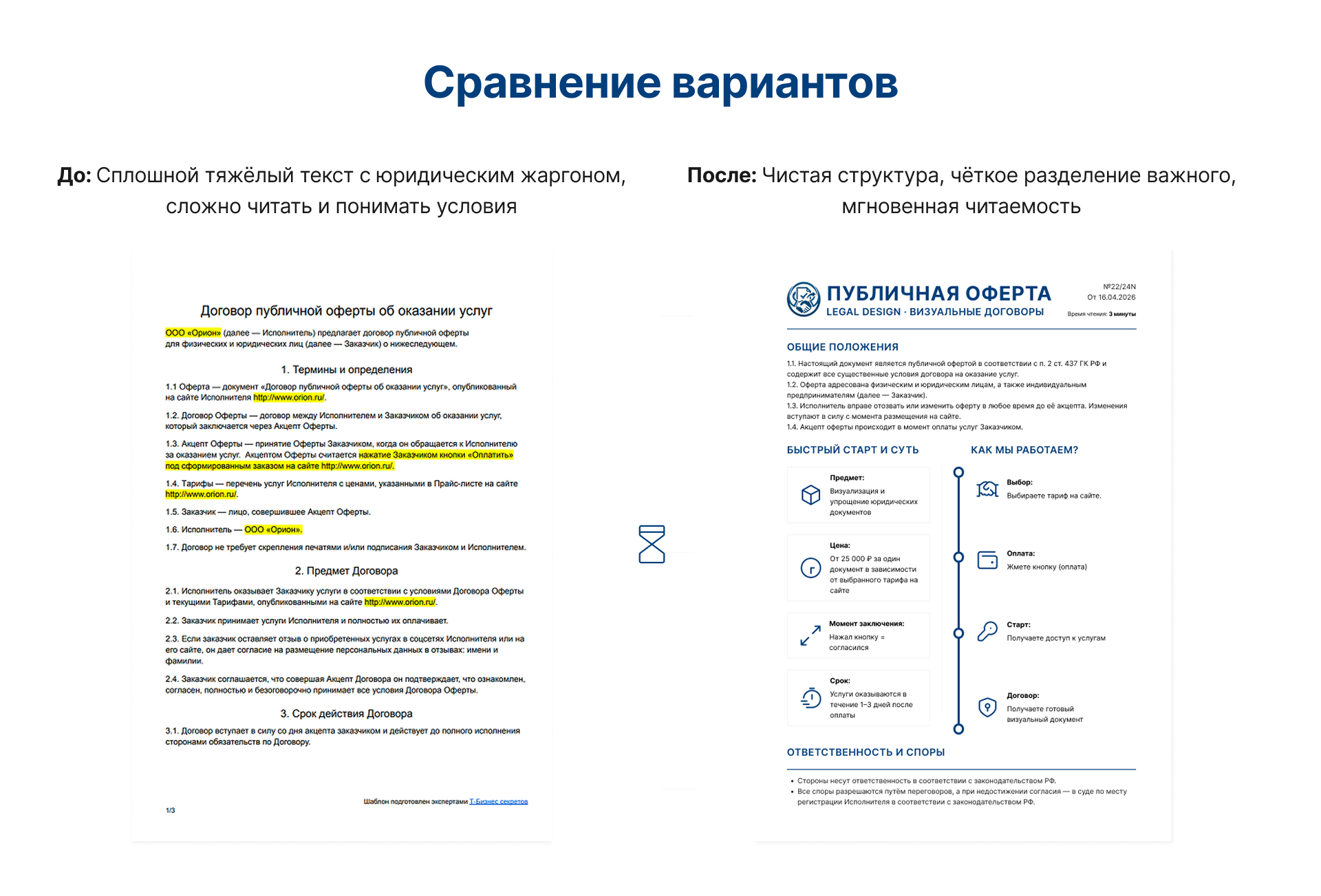 Визуальная публичная оферта — Изображение №8 — Интерфейсы на Dprofile