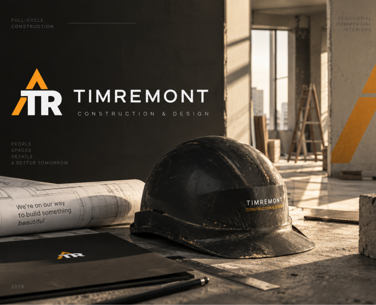 TIMREMONT — брендинг для студии ремонта — Интерфейсы, Брендинг на Dprofile
