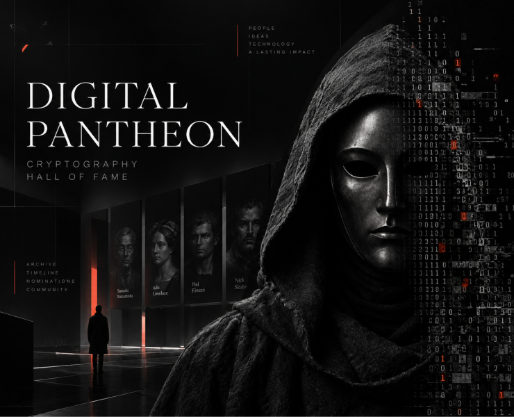 Digital Pantheon - Цифровой Музей Криптографии и Web3 — Интерфейсы, Брендинг на Dprofile