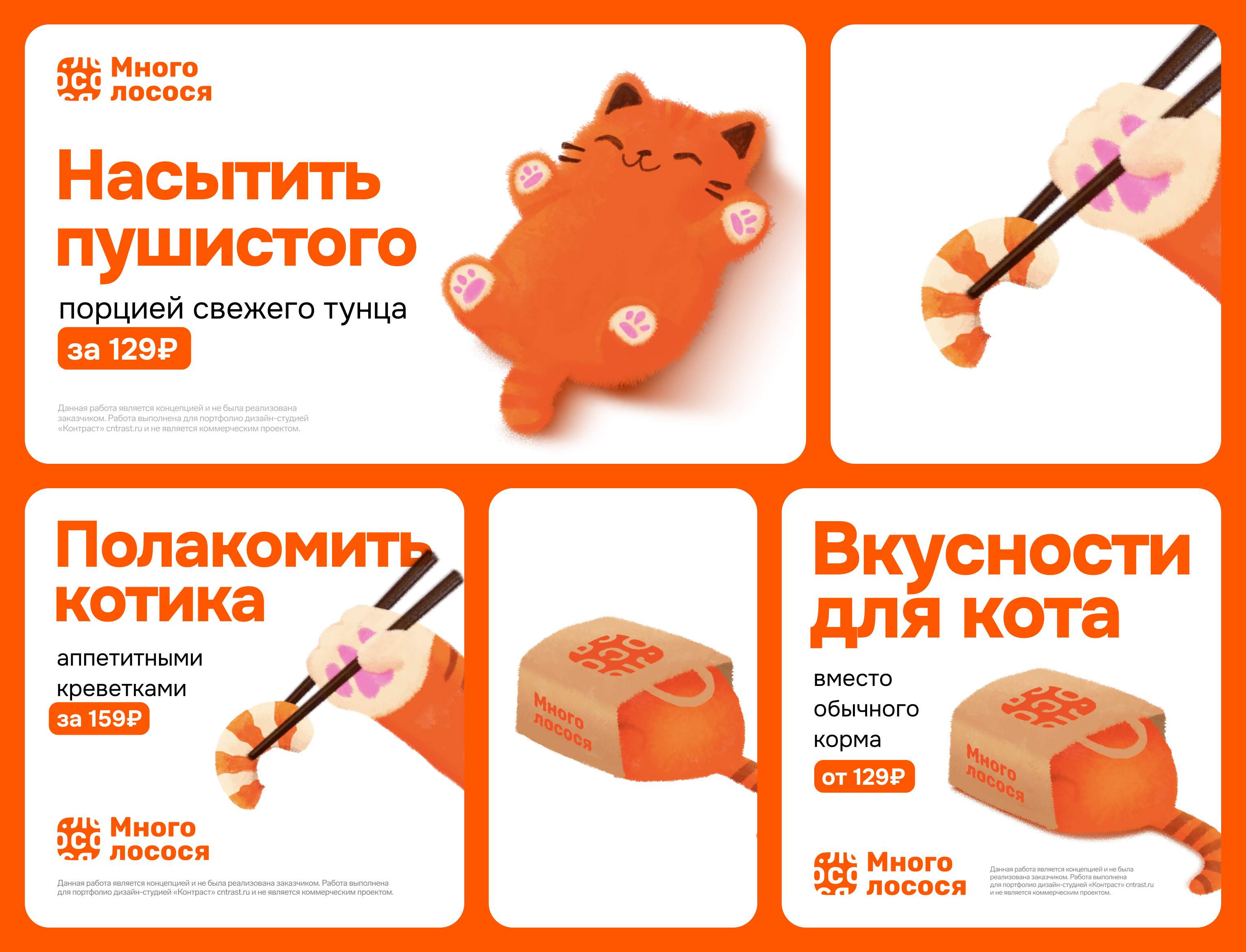 Много Лосося | Котику — Изображение №4 — Маркетинг на Dprofile