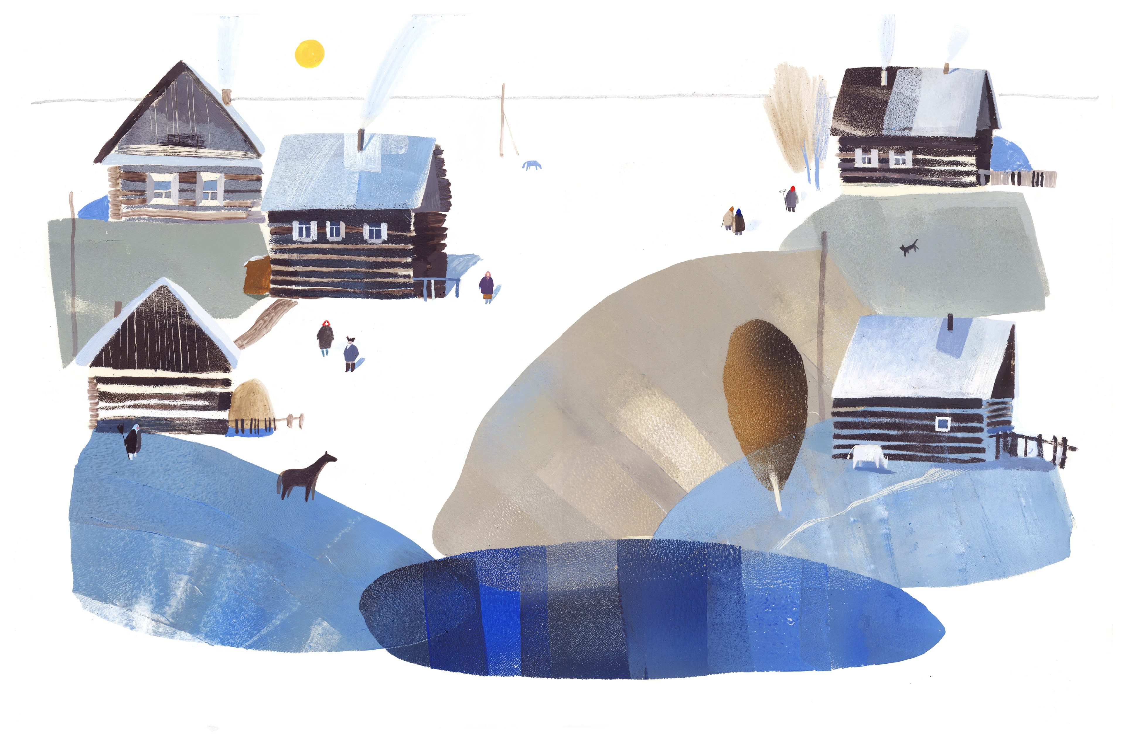 Illustrations for Yuri Koval Nedopesok — Изображение №6 — Иллюстрация, Анимация на Dprofile