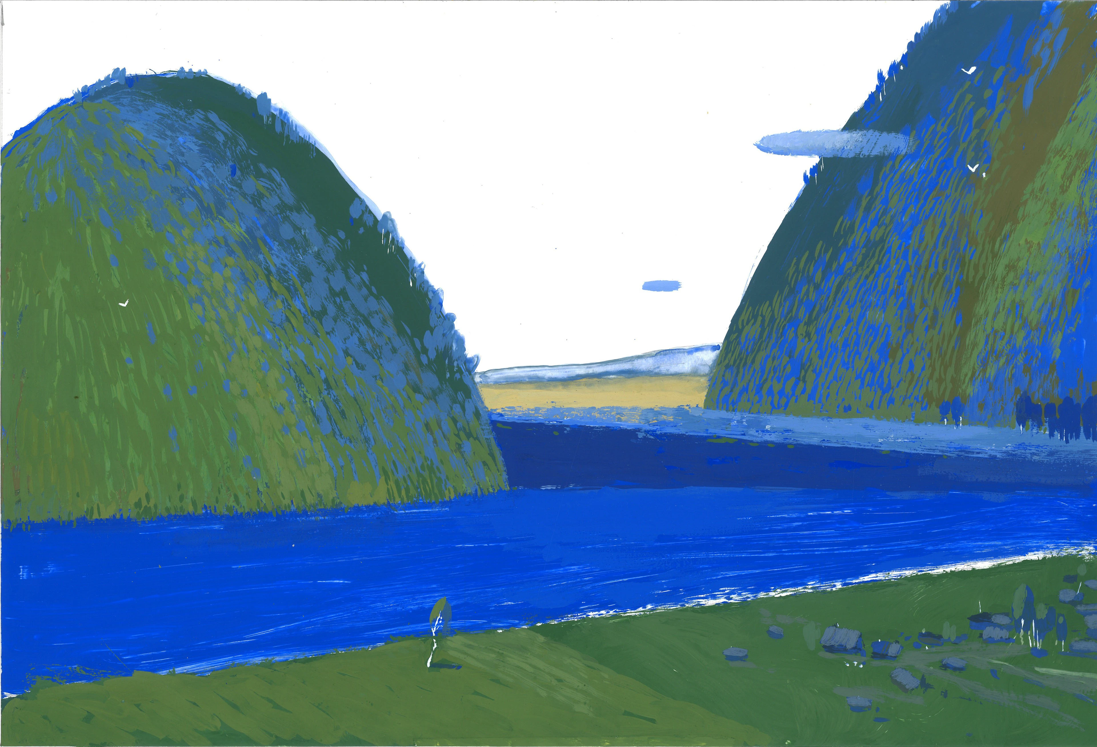 Illustrations for a book about the Yuryuzan river — Изображение №11 — Иллюстрация, Графика на Dprofile