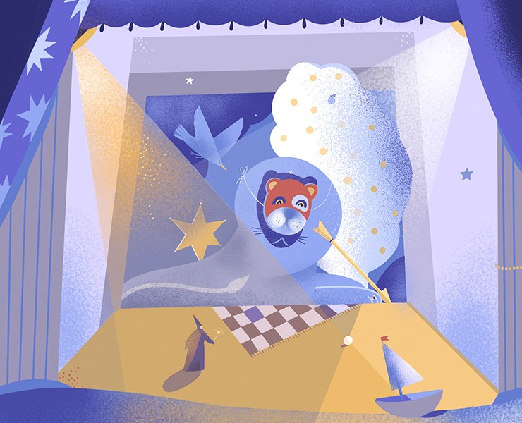 Sber Education illustrations — Иллюстрация, Графика на Dprofile