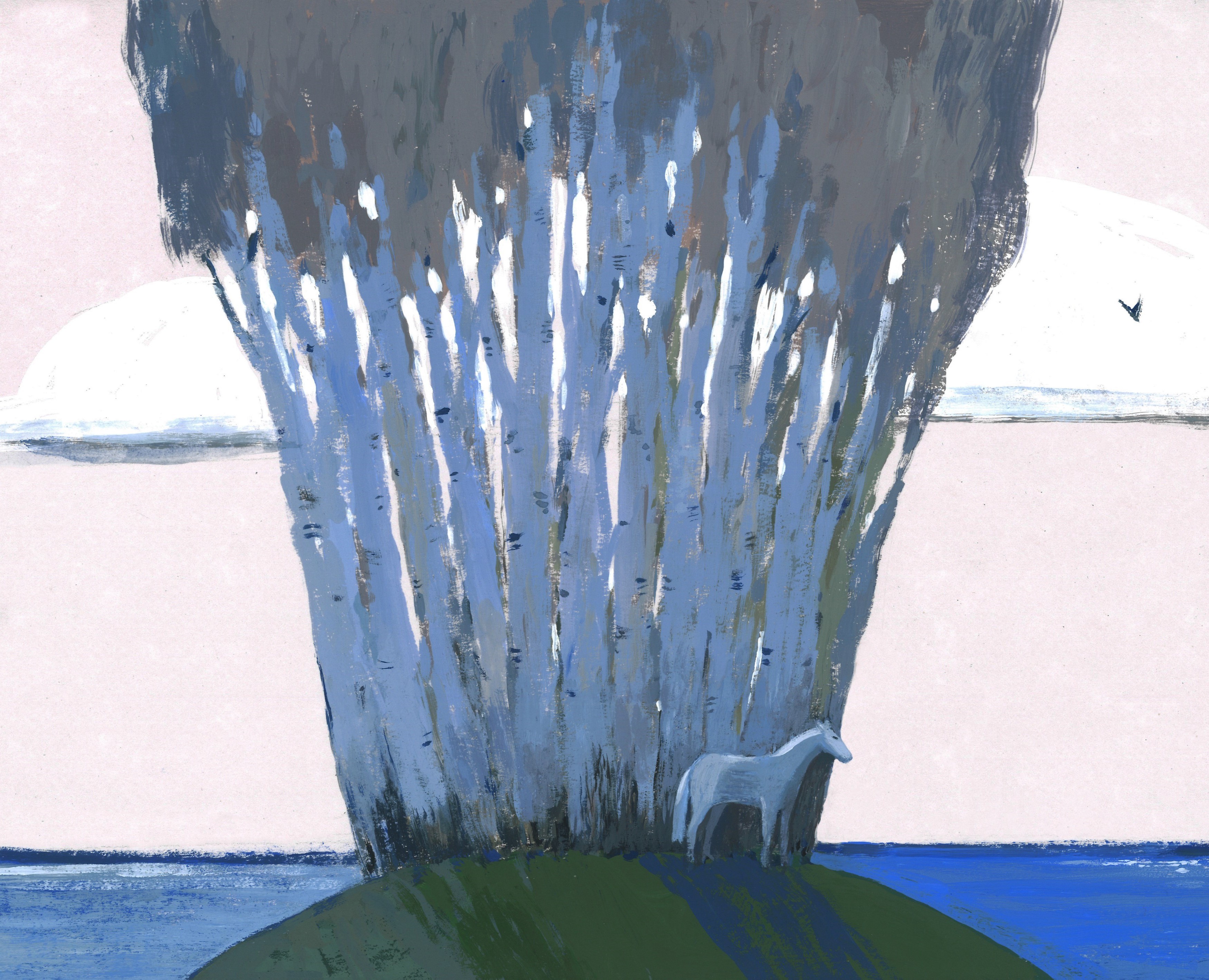 Illustrations for a book about the Yuryuzan river — Иллюстрация, Графика на Dprofile