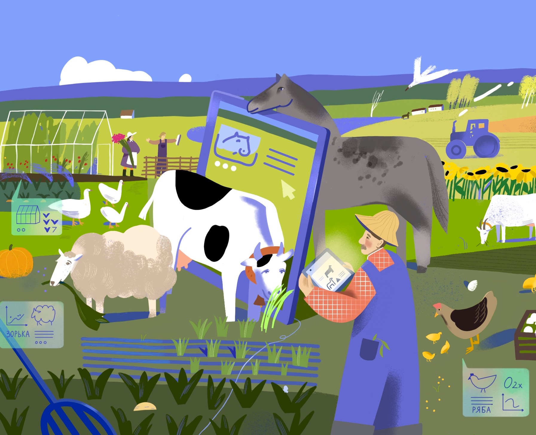 Snob Media illustrations на Dprofile