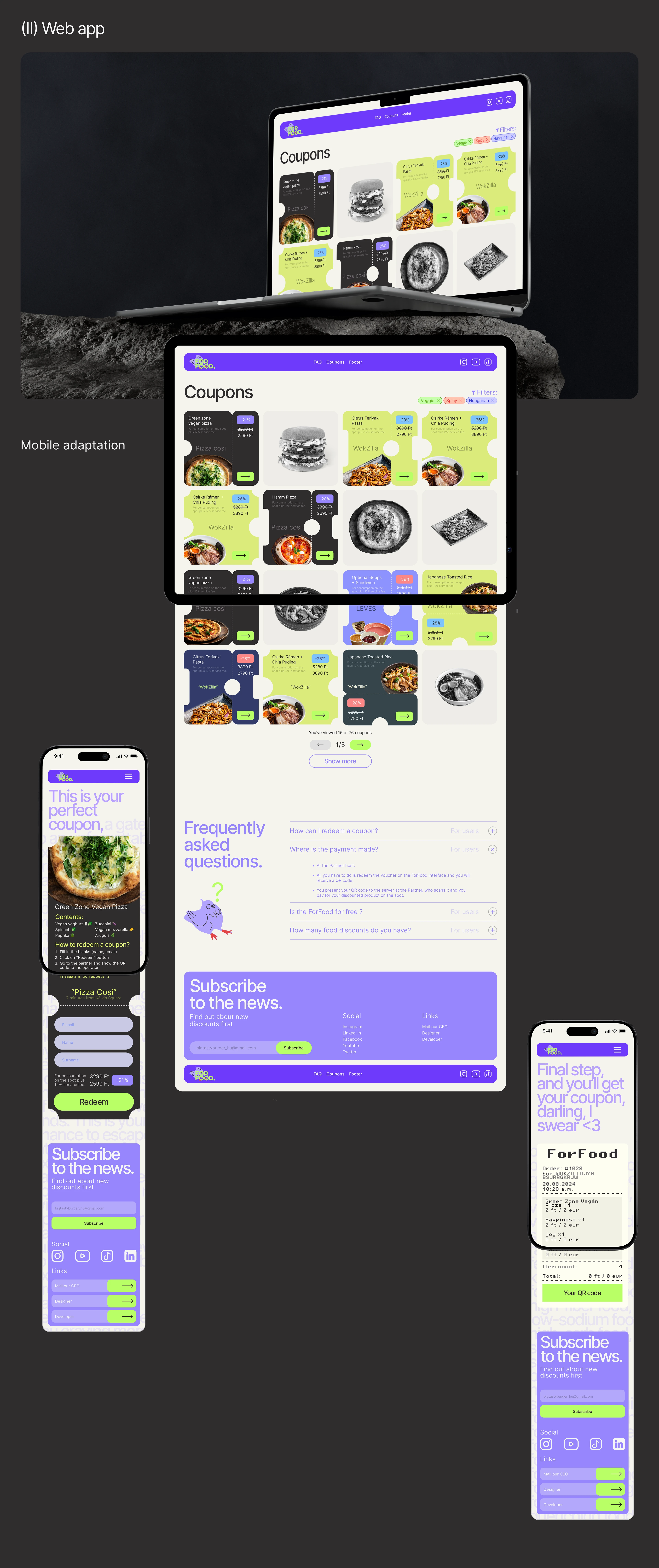 ForFood – Мобильное приложение — Изображение №19 — Интерфейсы на Dprofile