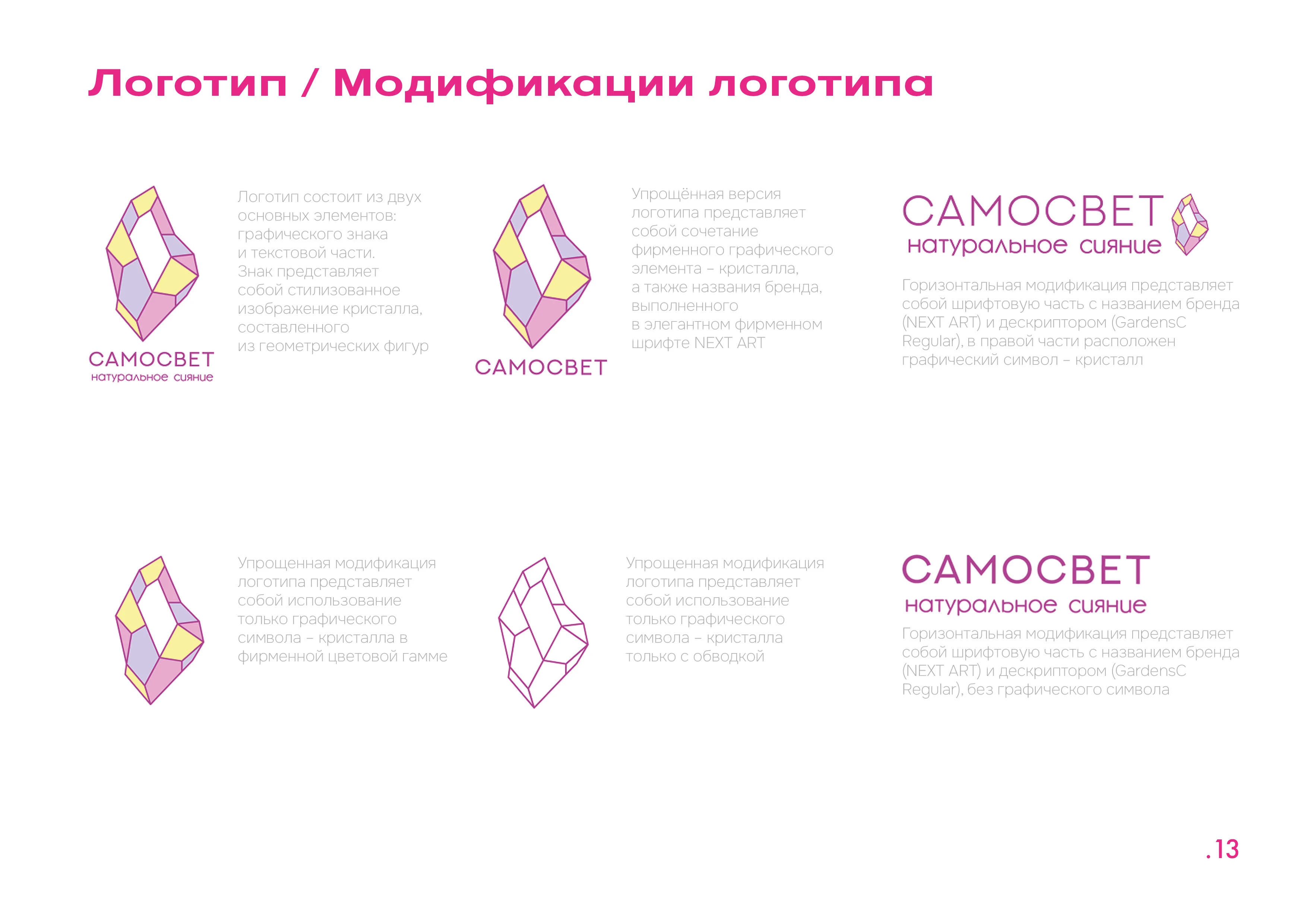 Brandbook Samosvet — Изображение №5 — Брендинг, Графика на Dprofile
