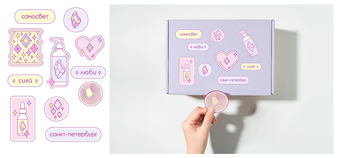 Brandbook Samosvet — Изображение №31 — Брендинг, Графика на Dprofile