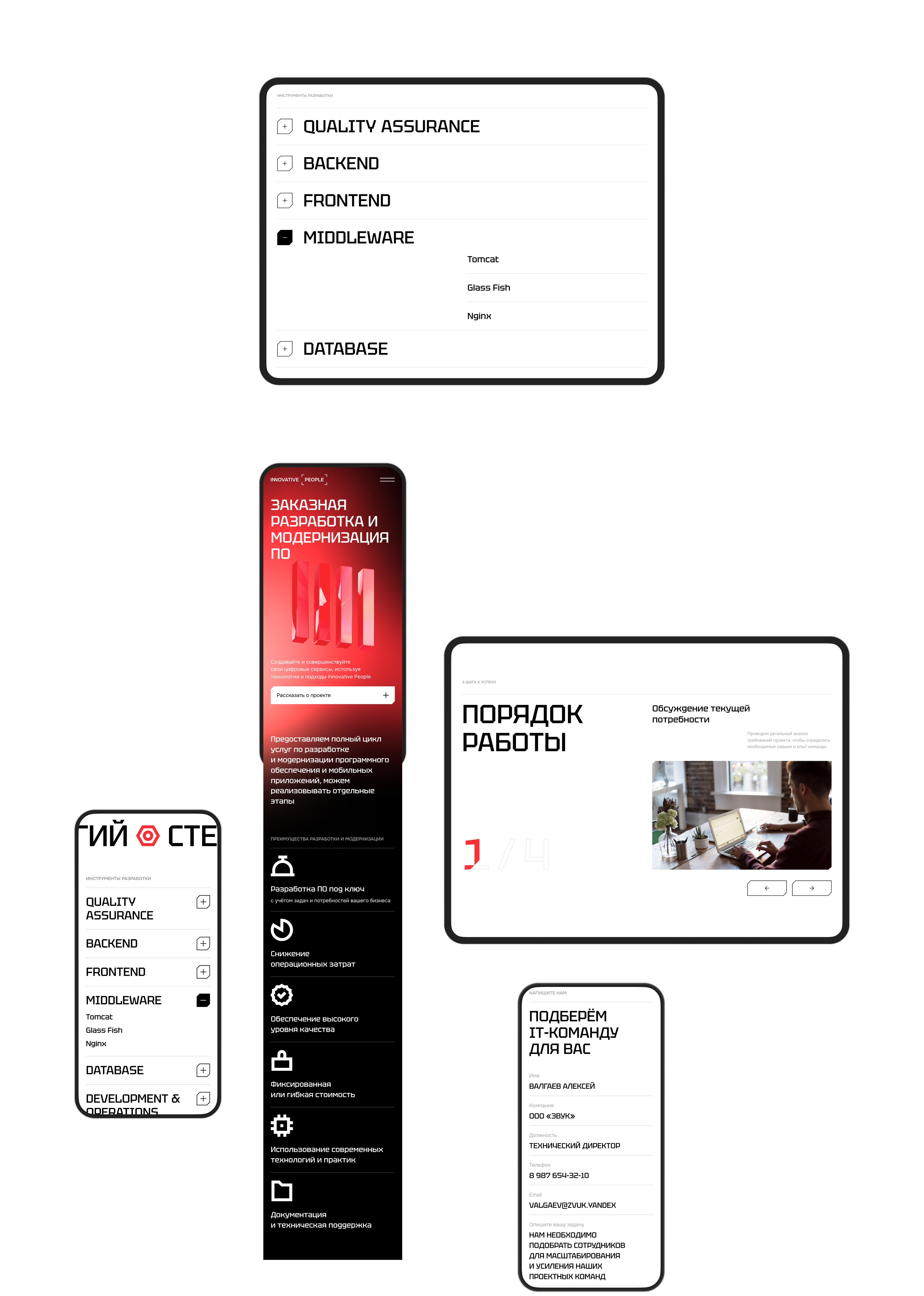 Innovative People | Редизайн — Изображение №5 — Интерфейсы, Иллюстрация на Dprofile