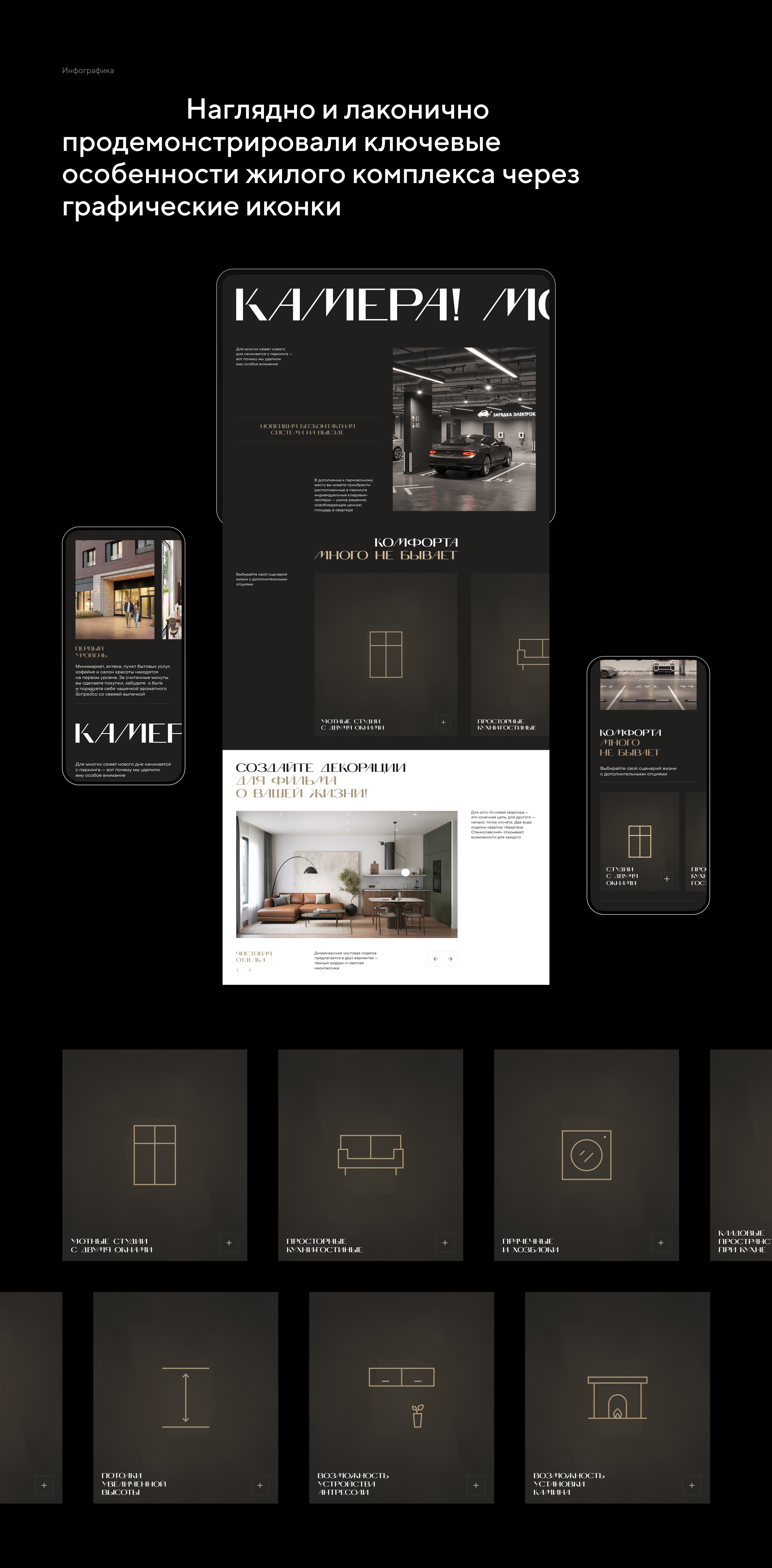 ЖК «Станиславский» | Разработка сайта — Изображение №8 — Интерфейсы, Брендинг на Dprofile