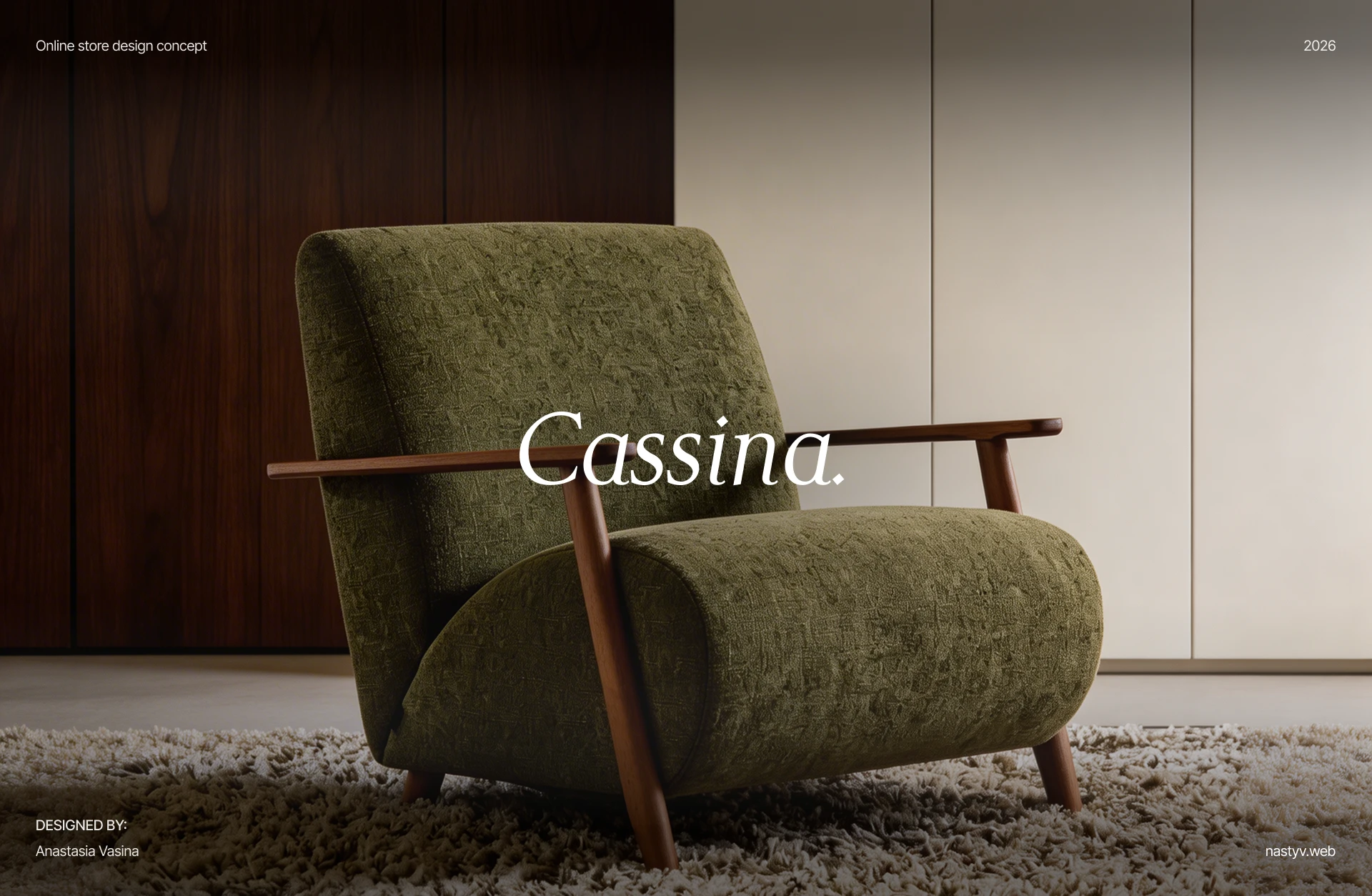 Интернет-магазин мебели "Cassina" — Изображение №1 — Интерфейсы на Dprofile