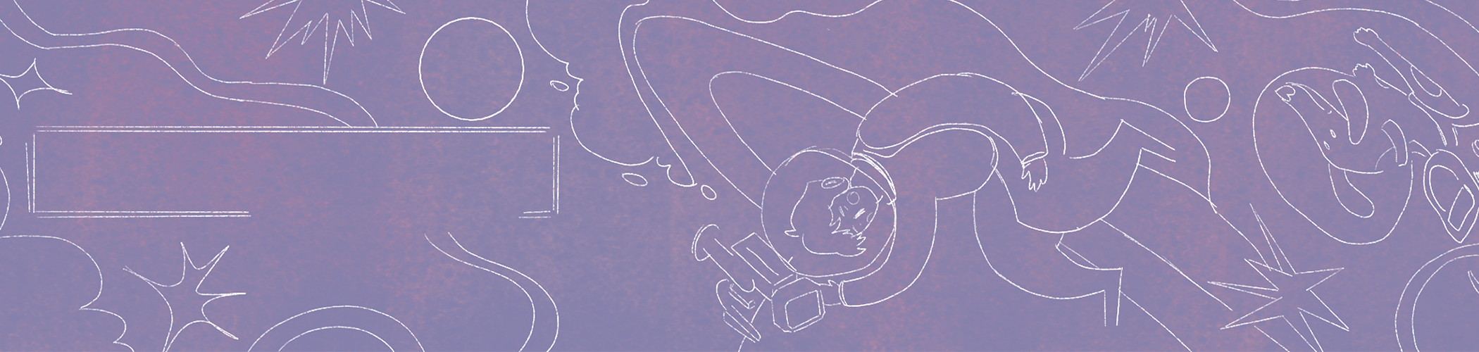 День космонавтики. Космические иллюстрации. — Изображение №6 — Иллюстрация, Графика на Dprofile