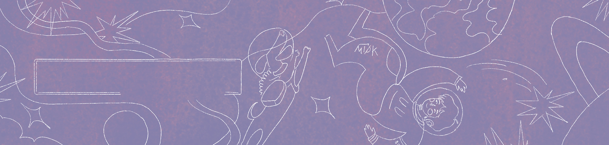 День космонавтики. Космические иллюстрации. — Изображение №4 — Иллюстрация, Графика на Dprofile