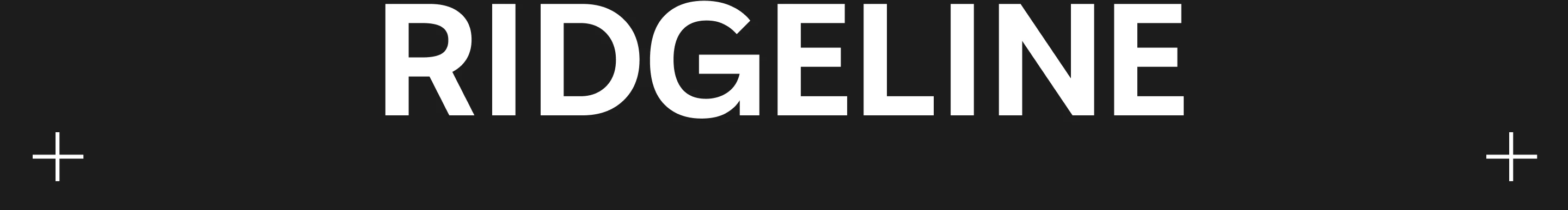 RIDGELINE | Презентация и фирменные материалы — Изображение №8 — Брендинг, Графика на Dprofile