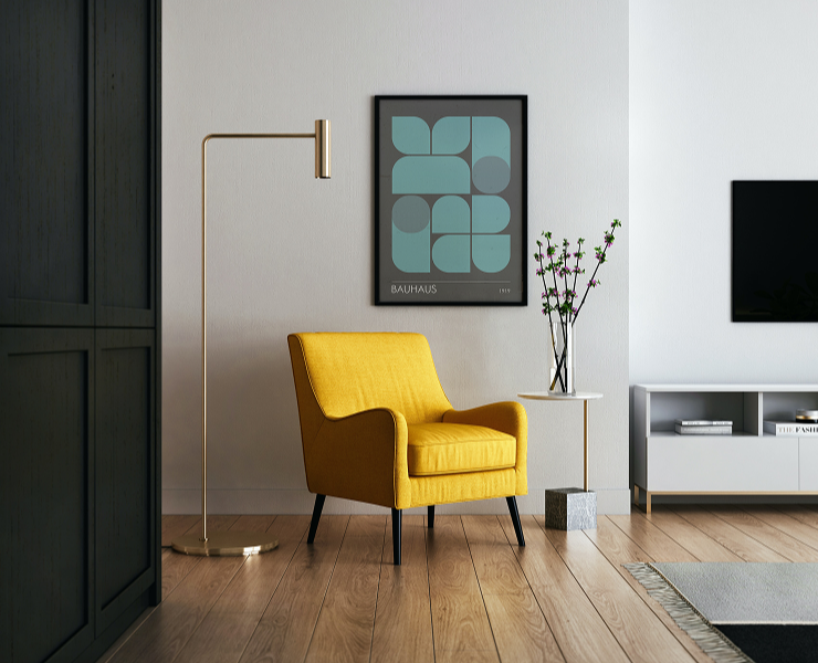 Постер в стиле Баухауз — Графика на Dprofile