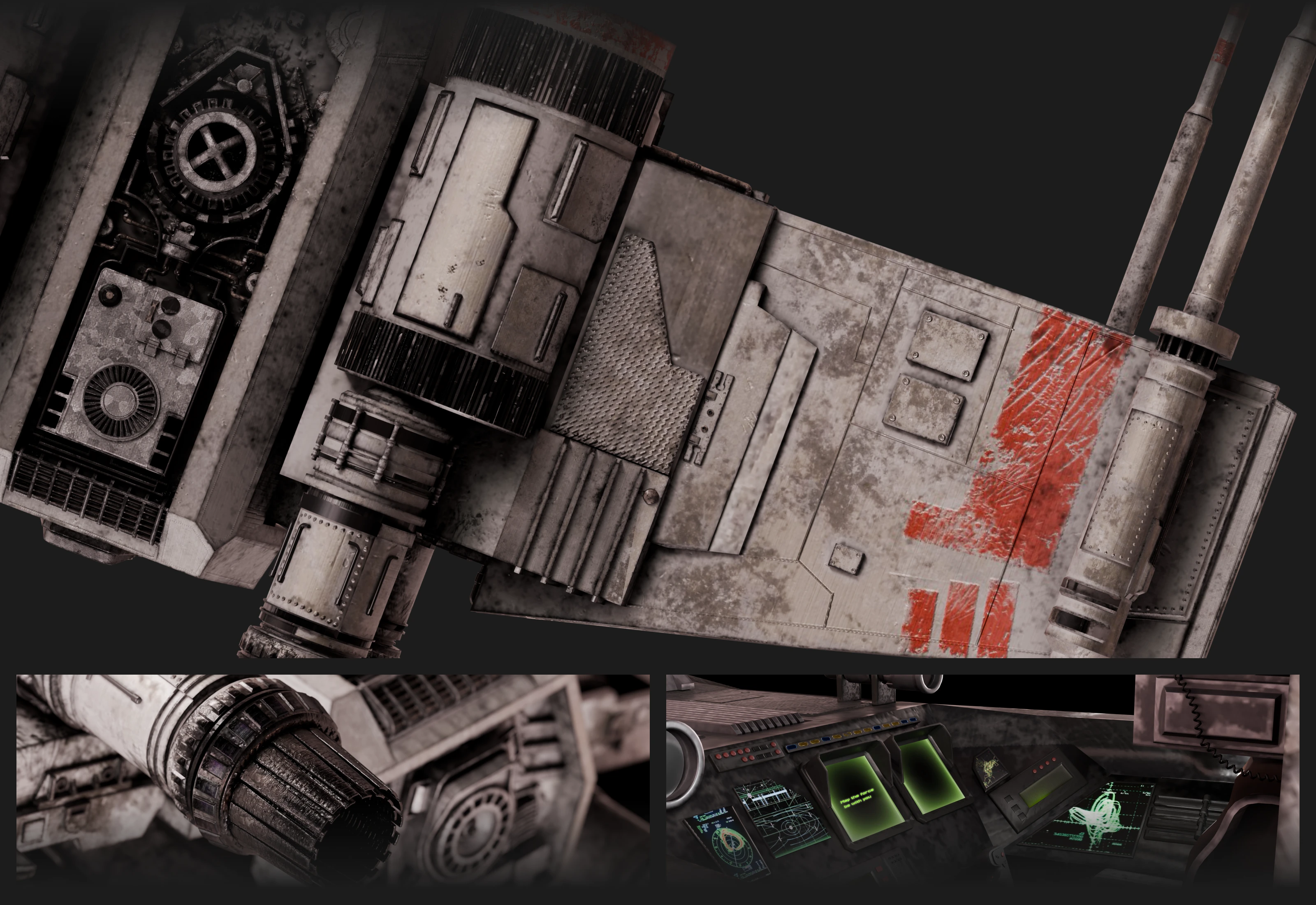X-wing к 50-летию Звездных войн — Изображение №2 — 3D, Анимация на Dprofile
