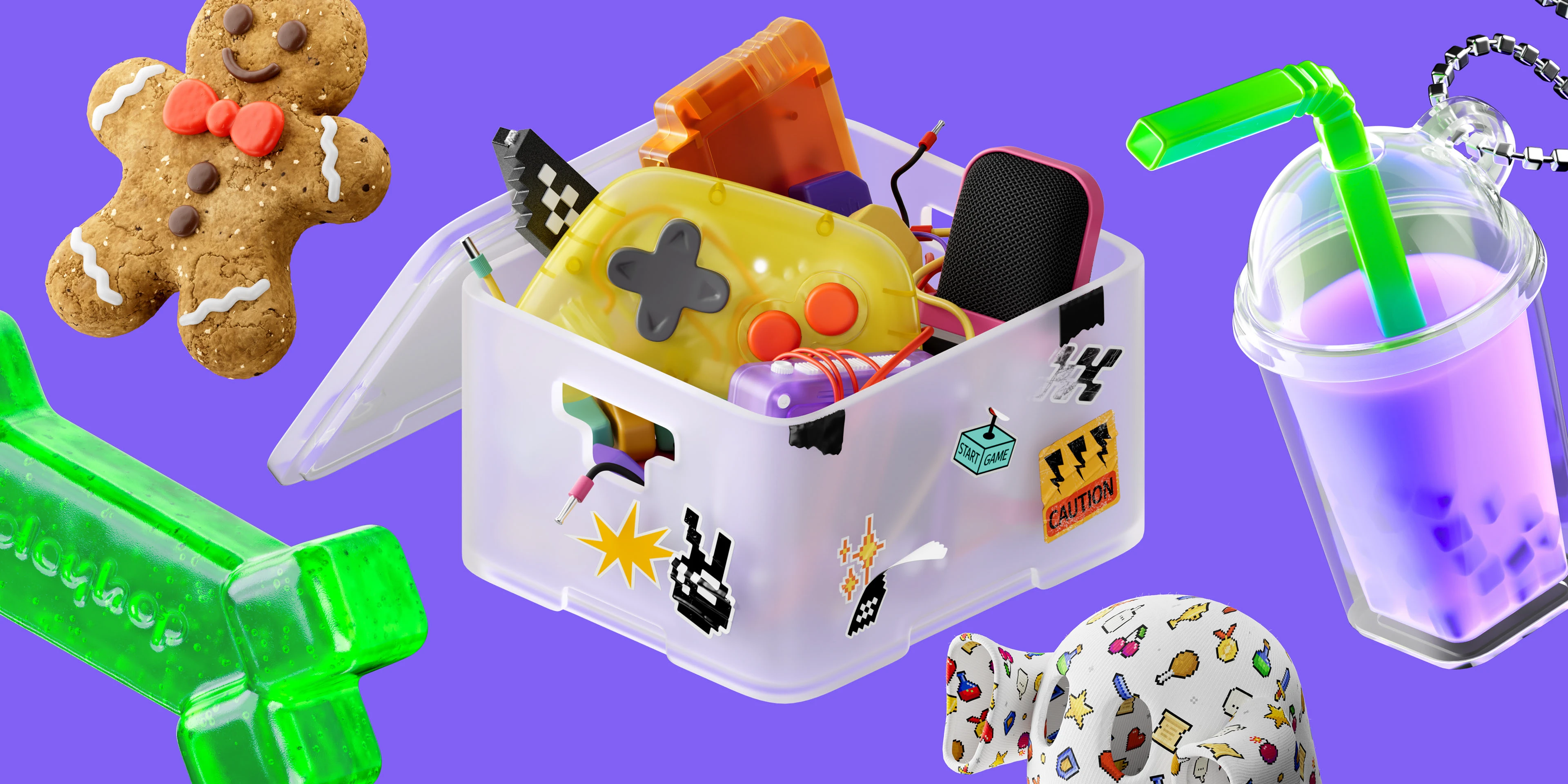 3D-иллюстрации для «Яндекс Игры» — Изображение №1 — Иллюстрация, 3D на Dprofile