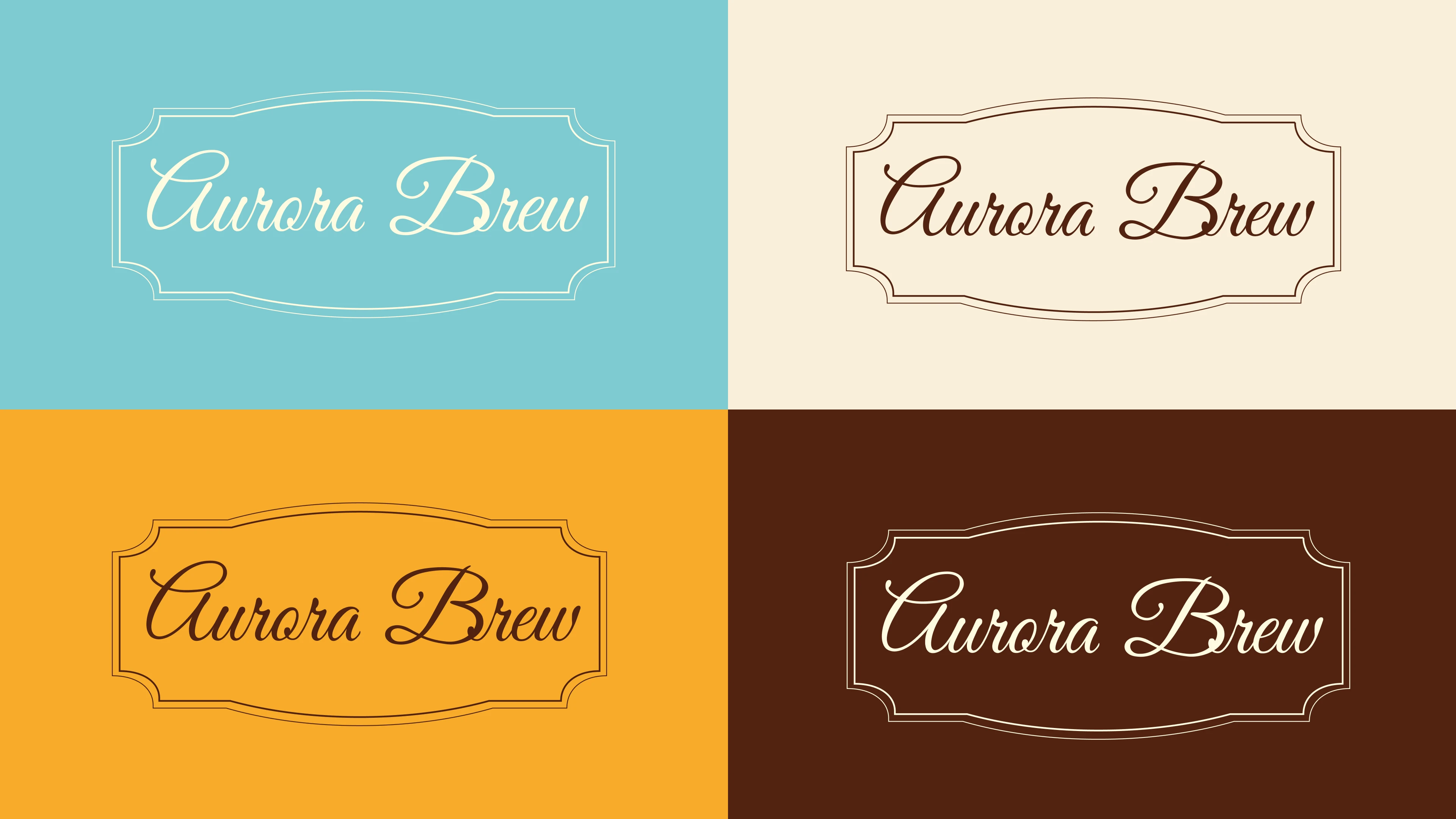 Brand Identity for Aurora Brew Coffee Shop — Изображение №6 — Брендинг на Dprofile