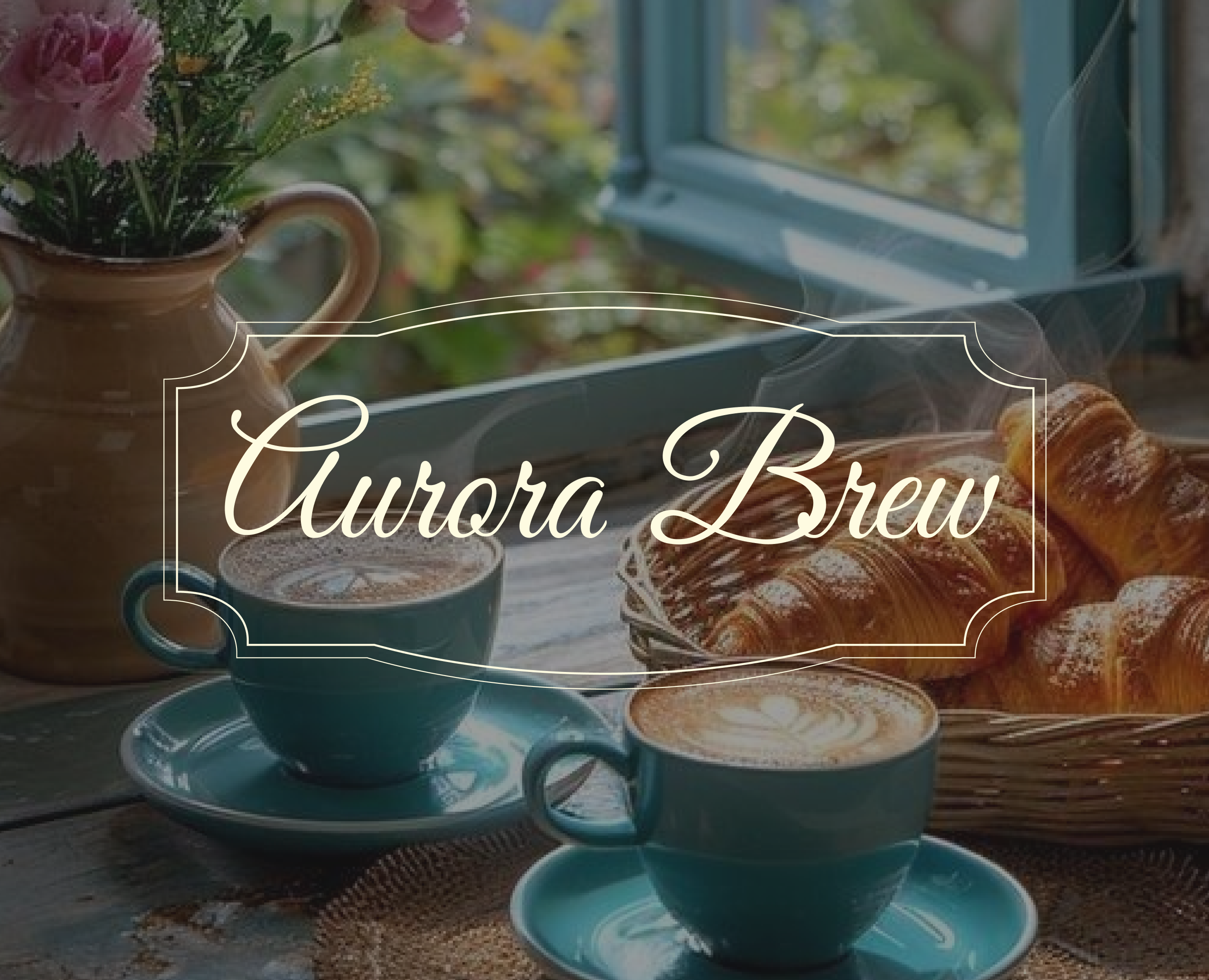 Brand Identity for Aurora Brew Coffee Shop — Брендинг на Dprofile