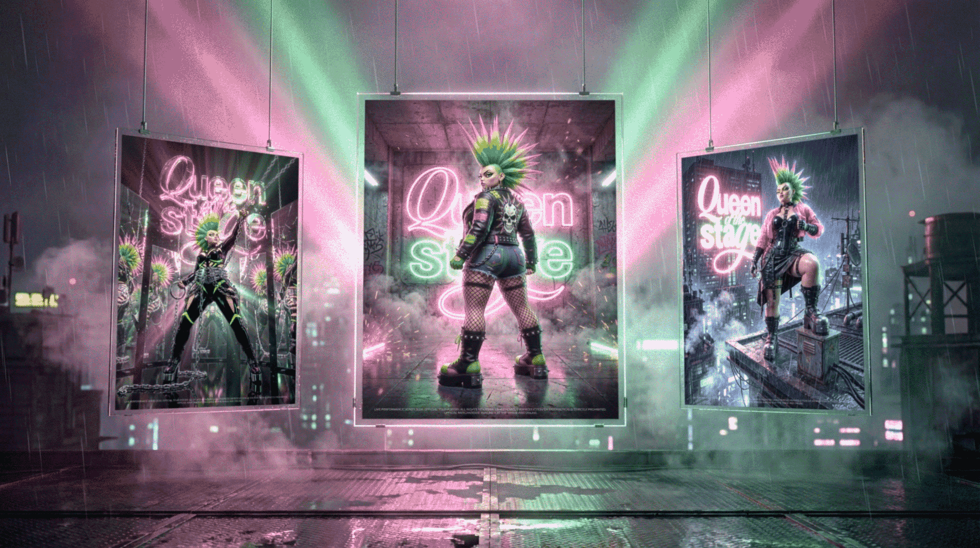 QUEEN OF THE STAGE: визуальная вселенная персонажа — Изображение №6 — Иллюстрация, Графика на Dprofile