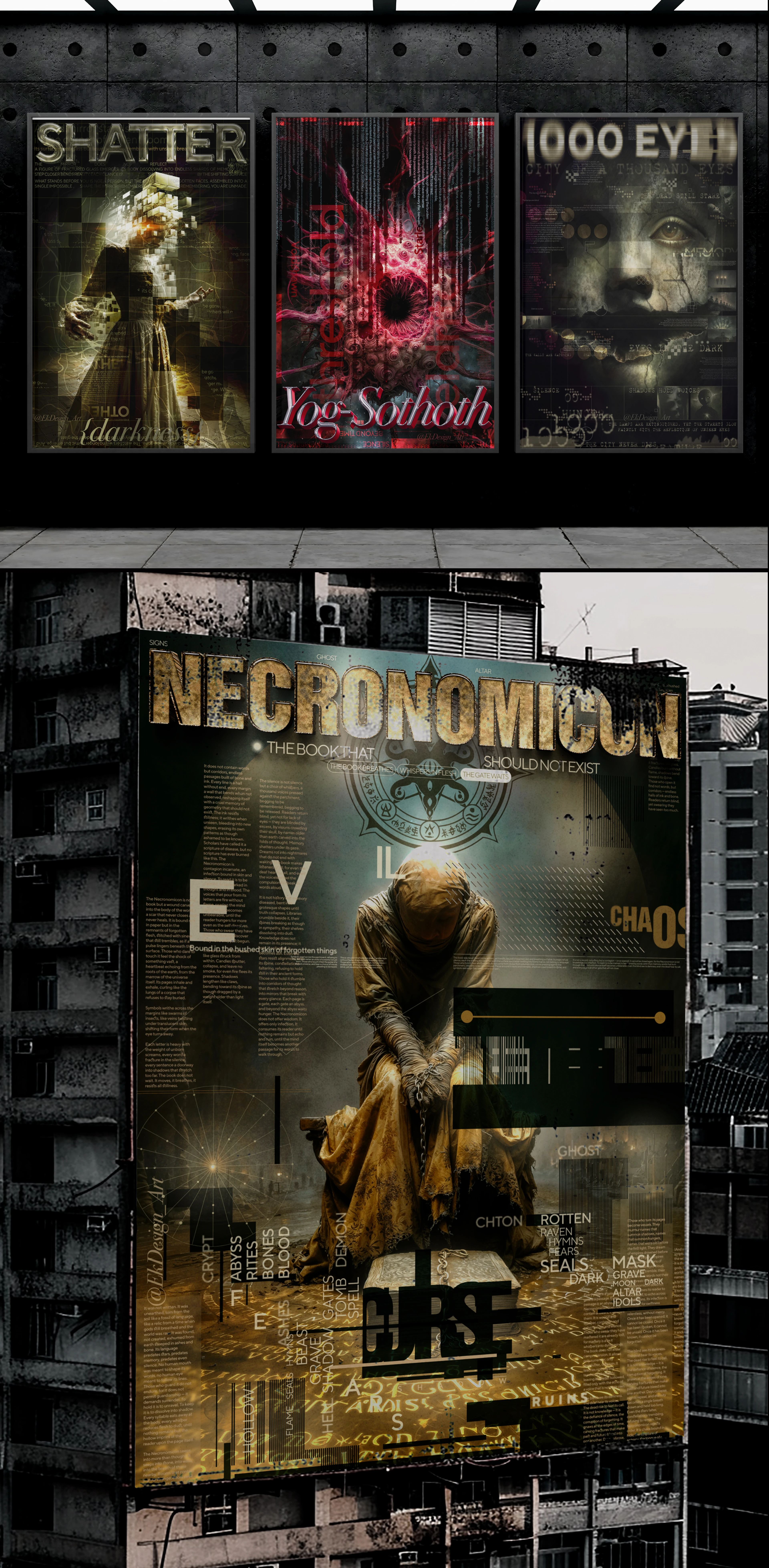 Poster collection 2025 — Изображение №8 — Графика, Нейро на Dprofile