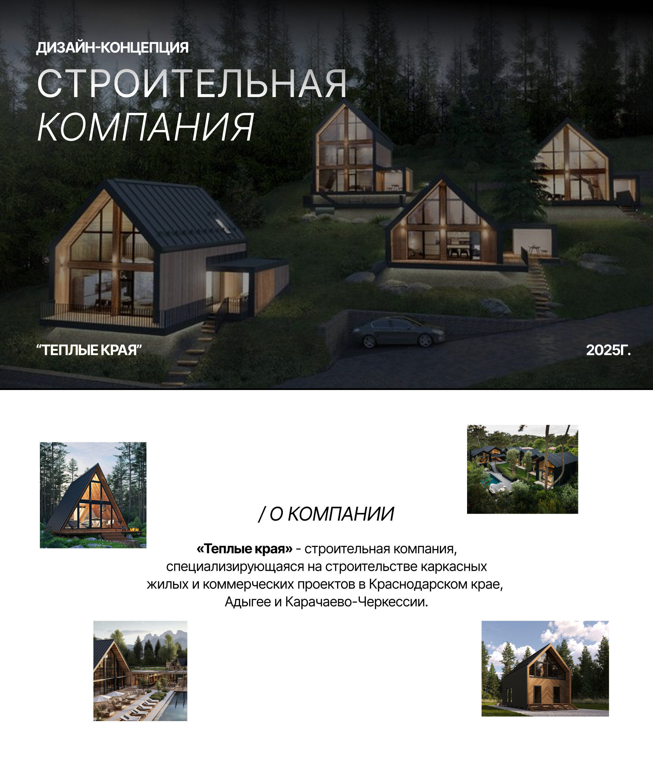 Дизайн-концепция для строительной компании — Изображение №1 — Брендинг, Графика на Dprofile