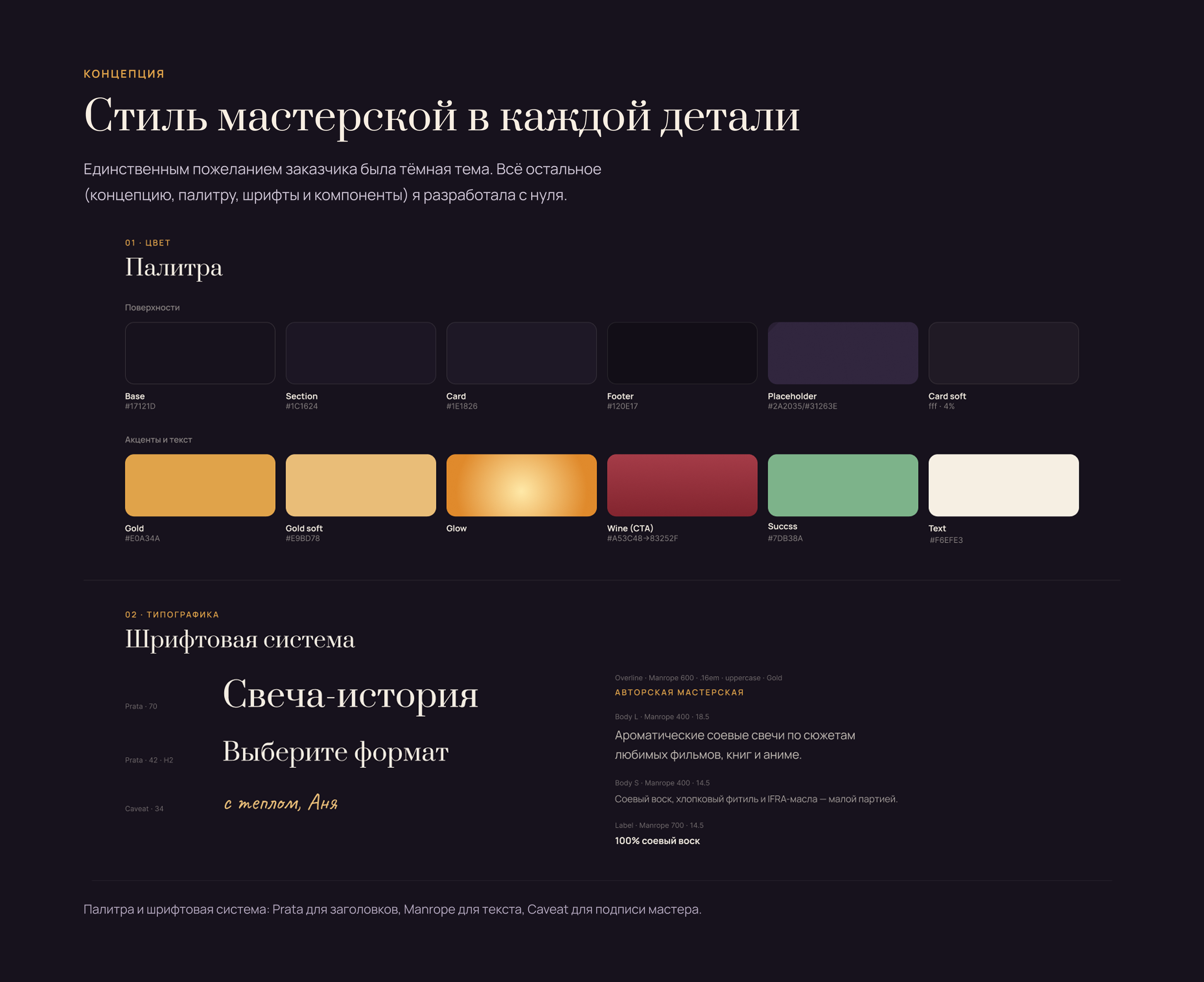 Интернет-магазин свечей с характером: дизайн + разработка — Изображение №3 — Интерфейсы на Dprofile