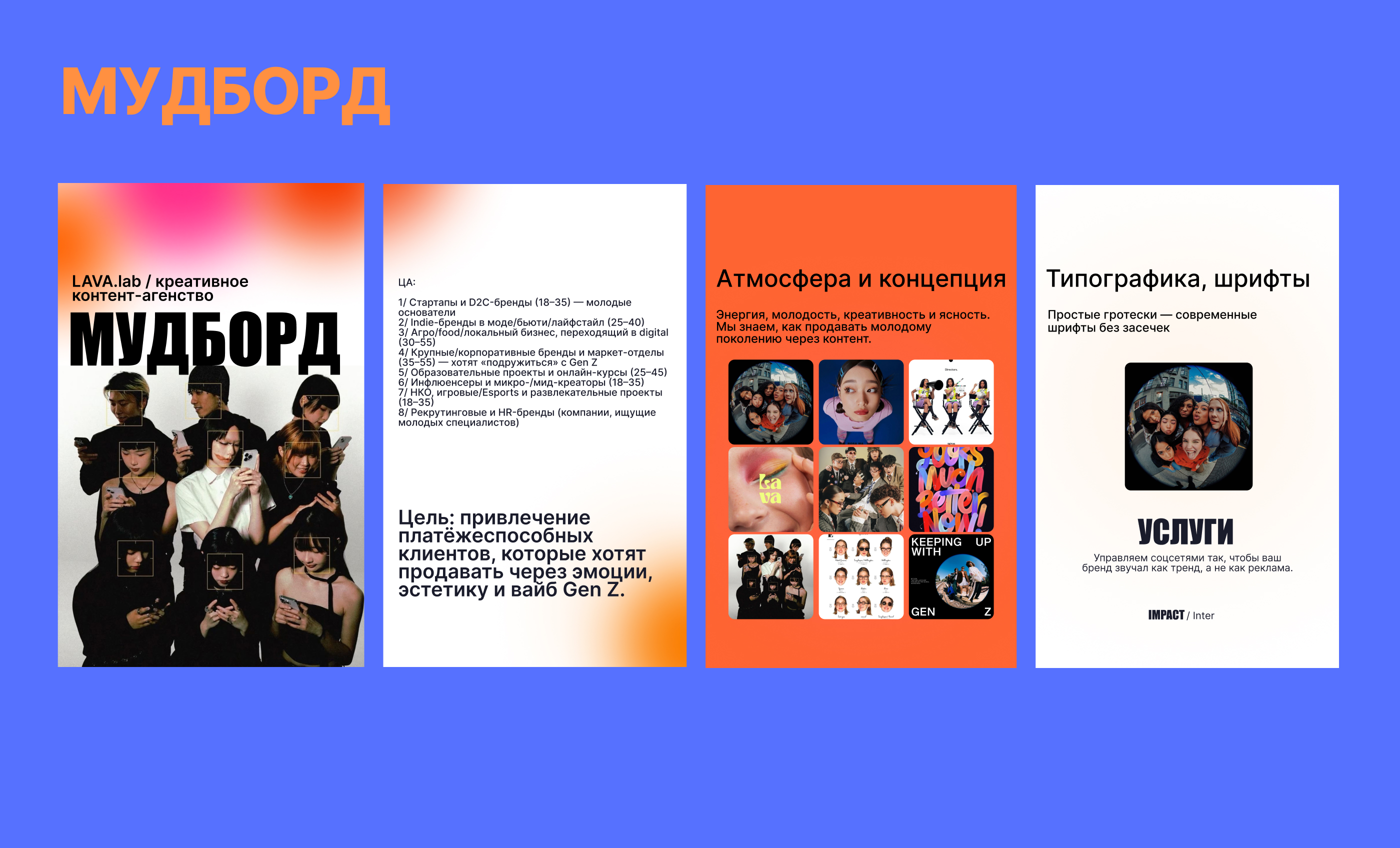 LAVA LAB | Визуальная система контент-агентства — Изображение №3 — Интерфейсы, Брендинг на Dprofile