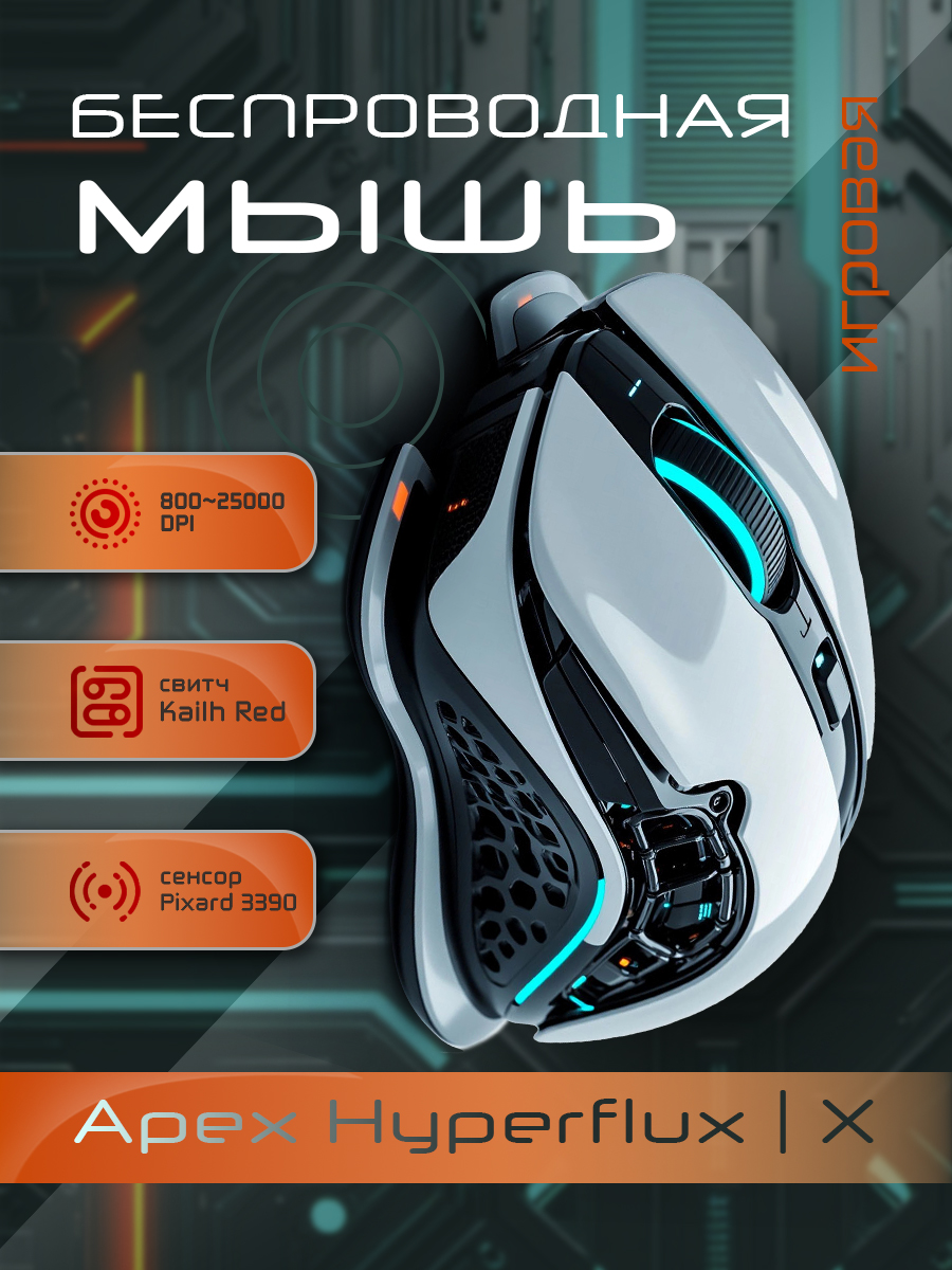 Apex Hyperflux X. Серия карточек товара. — Изображение №2 — Графика на Dprofile