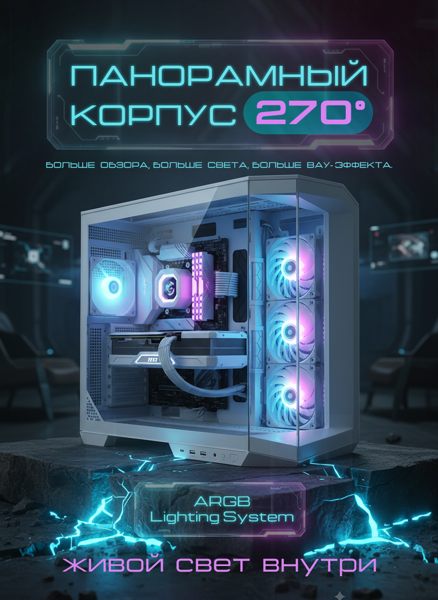 Промо-серия для компьютерного корпуса — Изображение №2 — Графика, Маркетинг на Dprofile