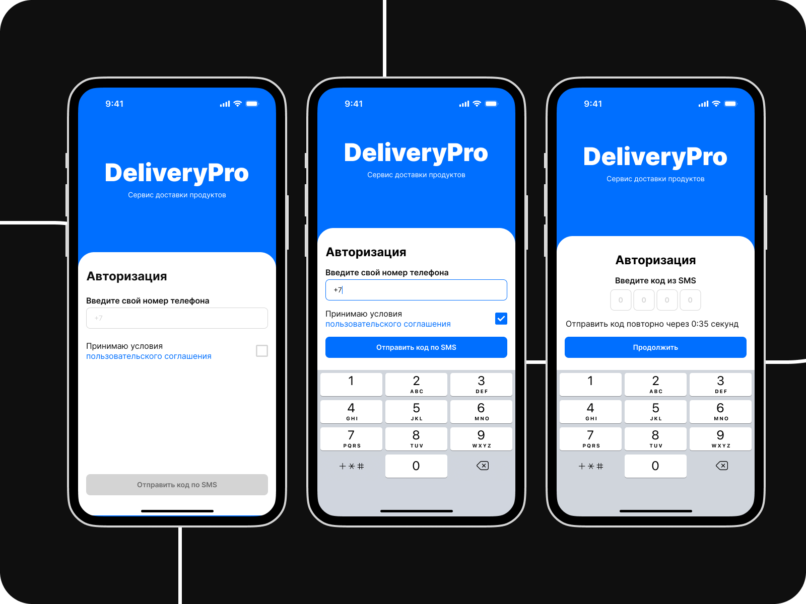 DeliveryPro - сервис для доставки еды из ресторанов — Изображение №3 — Интерфейсы на Dprofile