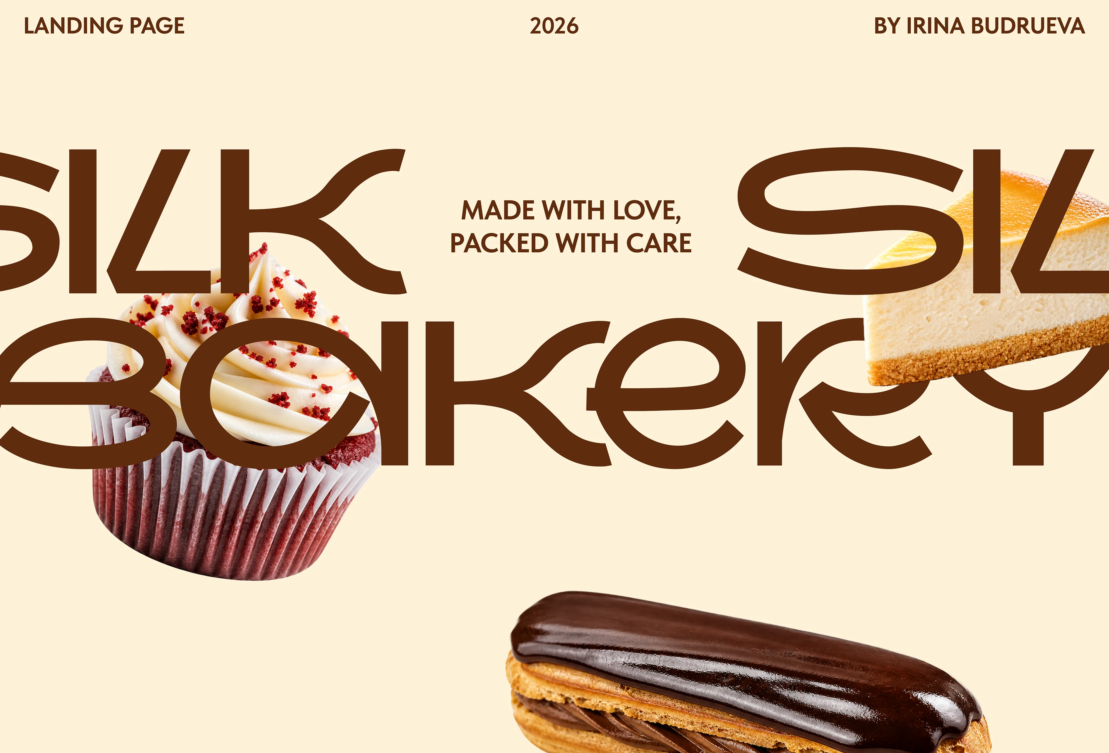 Bakery | Landing page | Web design — Изображение №1 — Интерфейсы на Dprofile