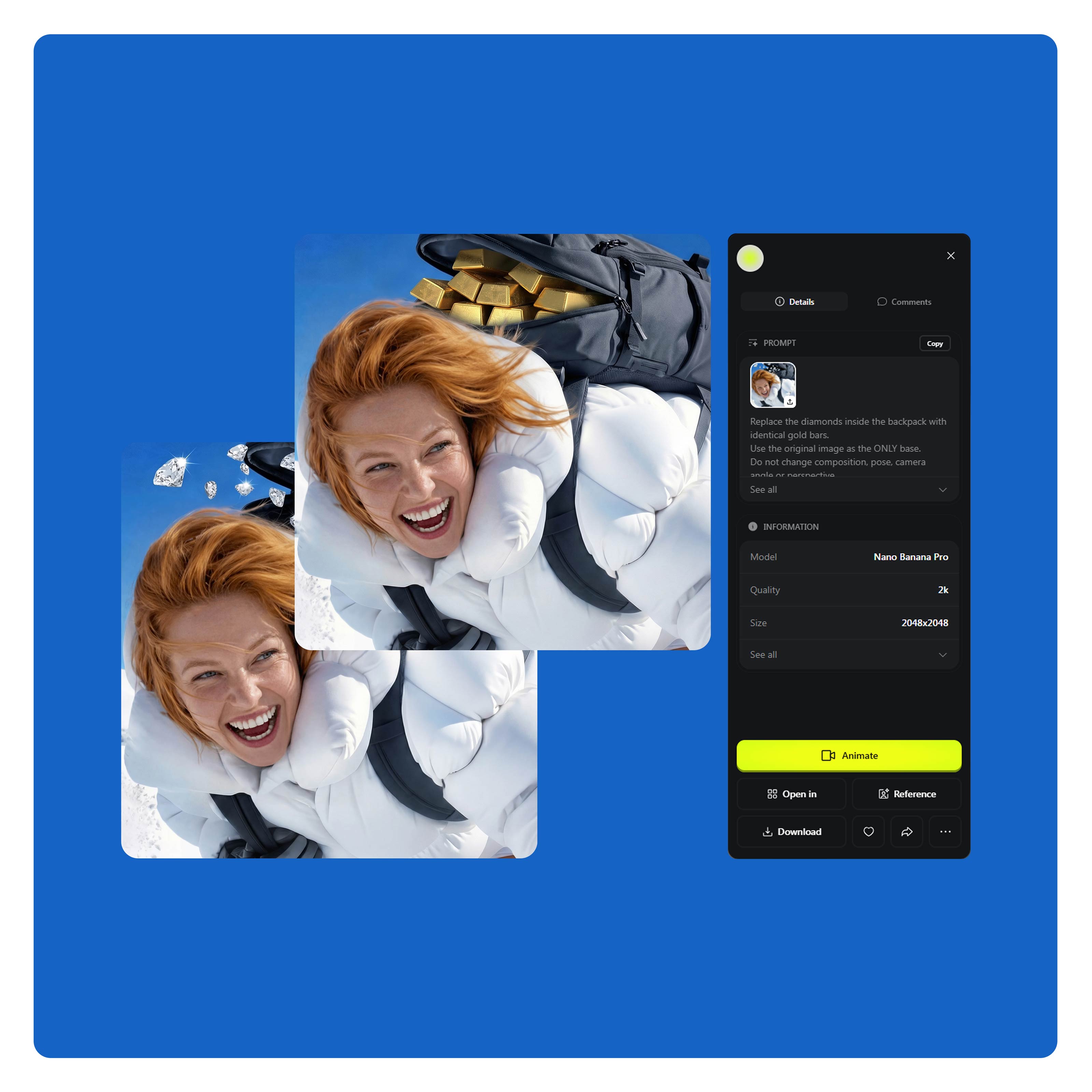 Погоня в стиле Бонда — Изображение №11 — Графика, Нейро на Dprofile