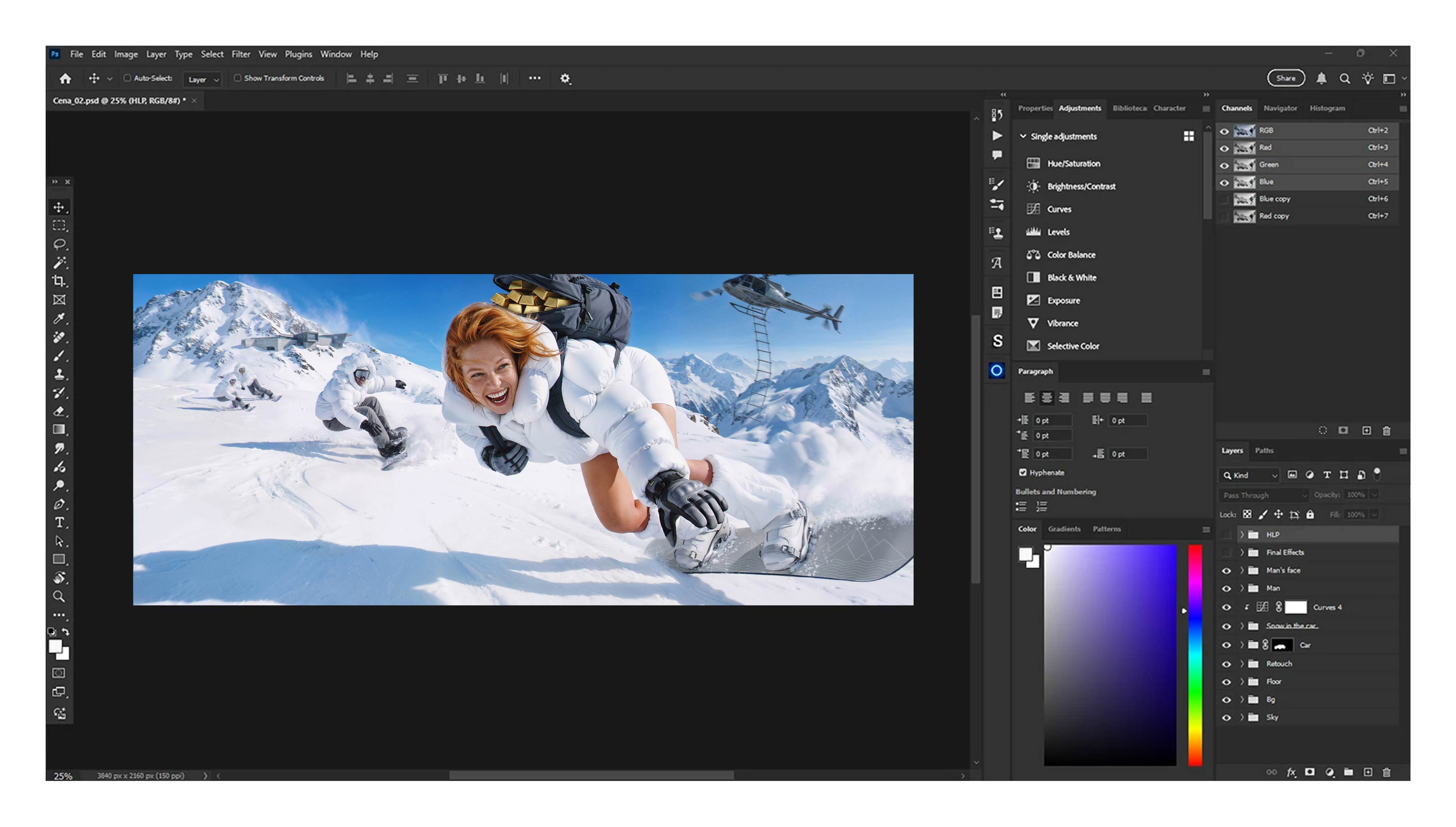 Погоня в стиле Бонда — Изображение №9 — Графика, Нейро на Dprofile