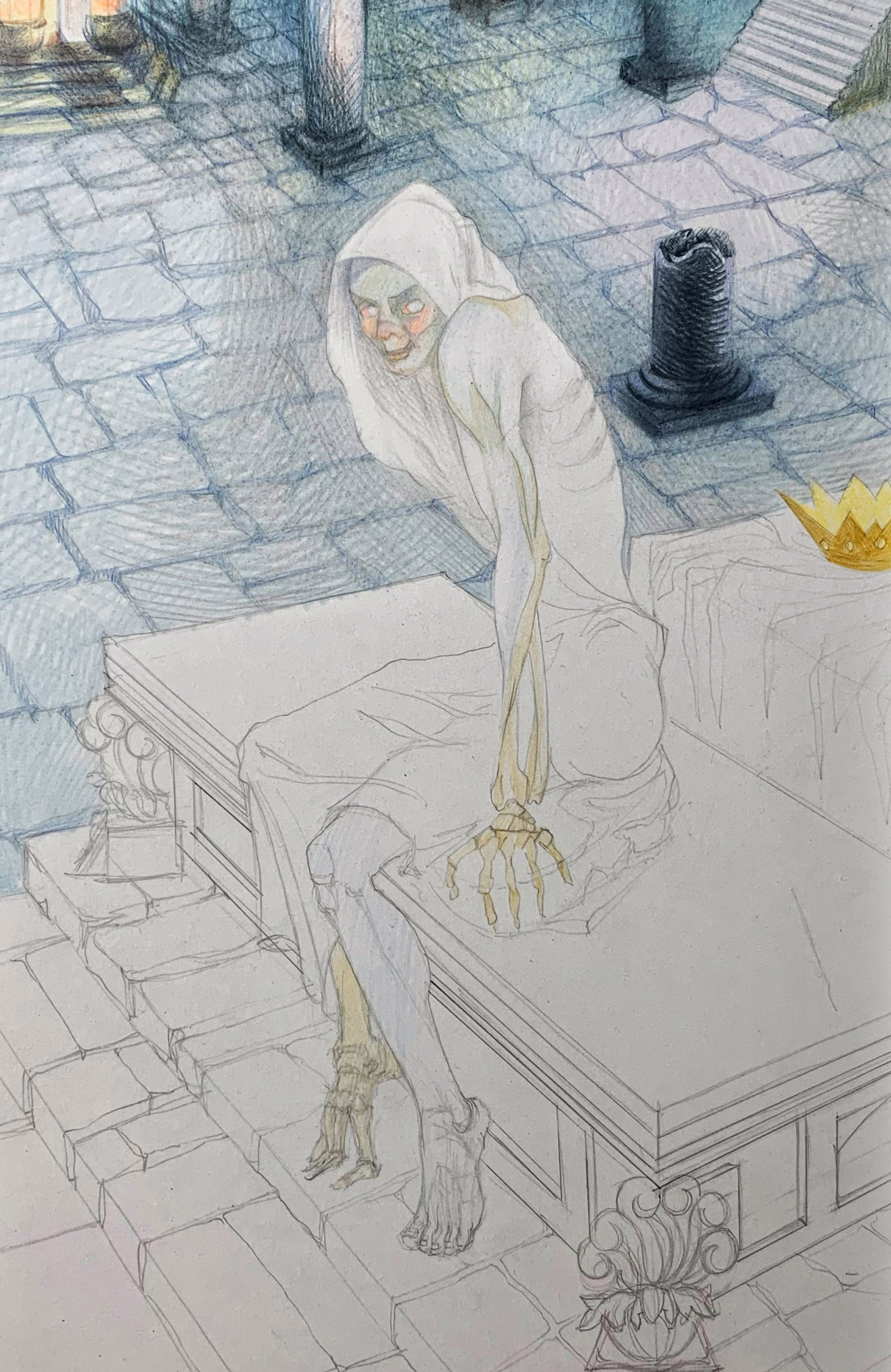 Иллюстрации символических персонажей таро — Изображение №36 — Иллюстрация, Графика на Dprofile